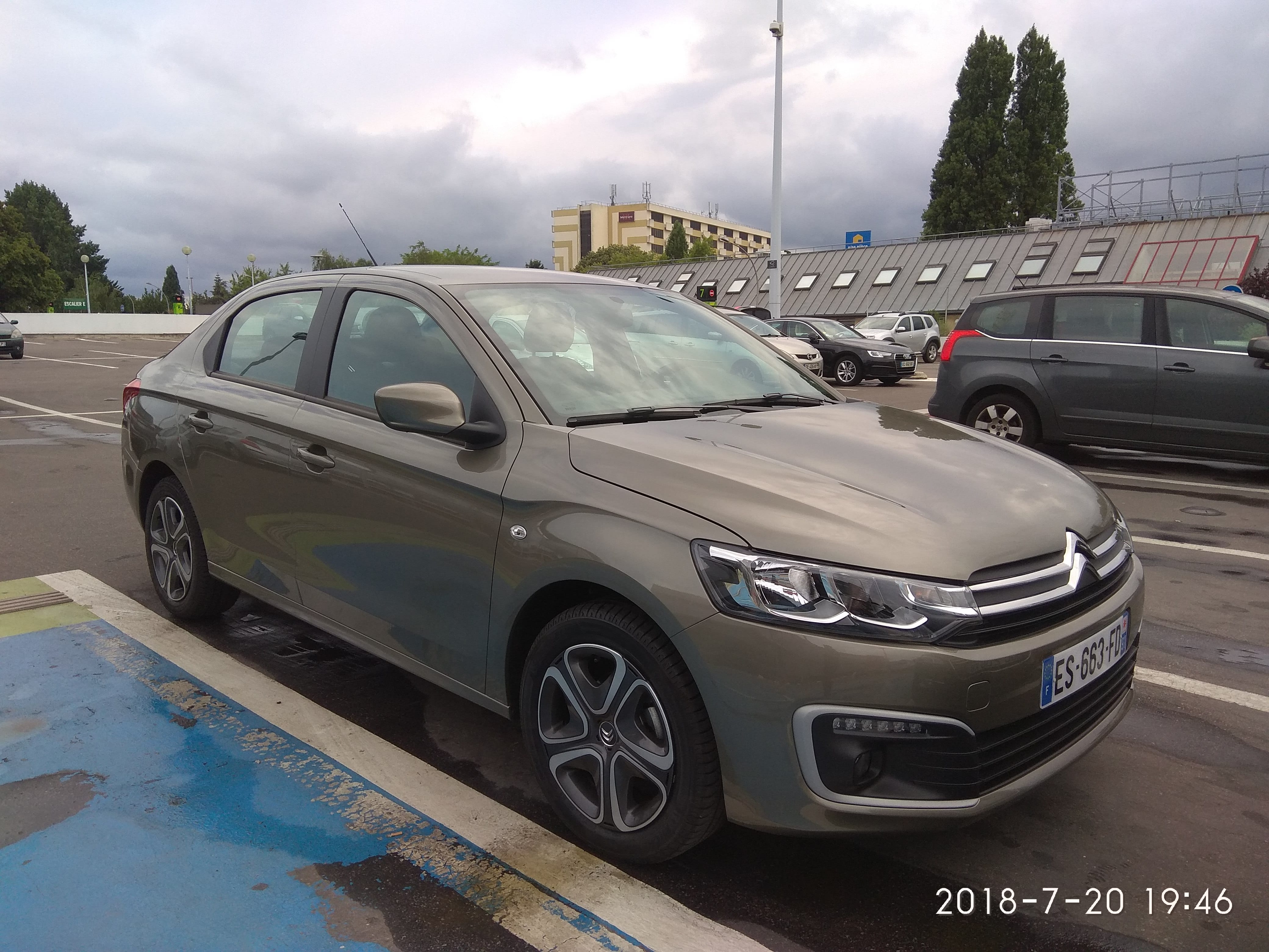 Citroen C-Elysée, 2017, Essence 95