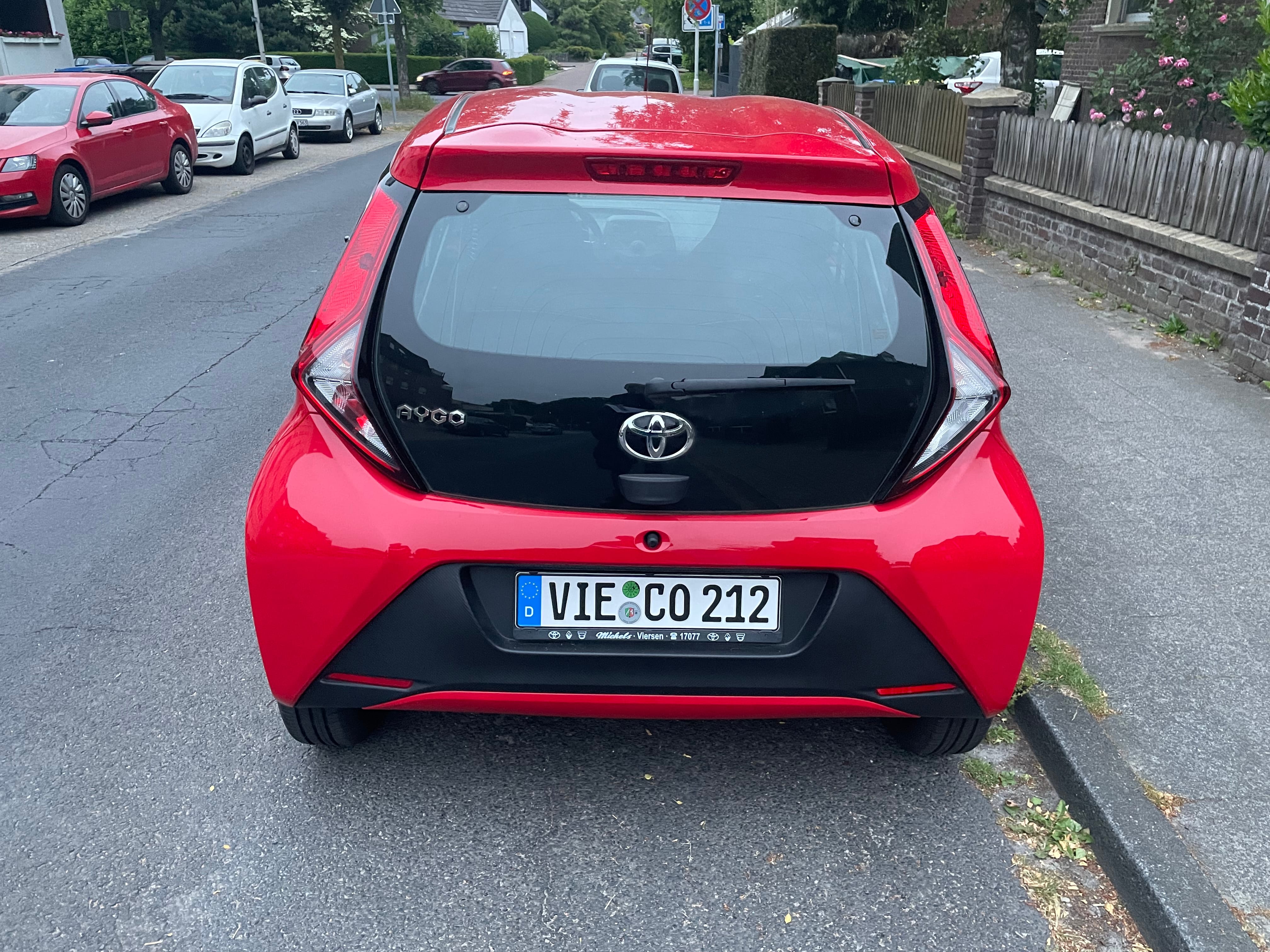 Toyota Aygo X mit USB-Ladeanschlüsse