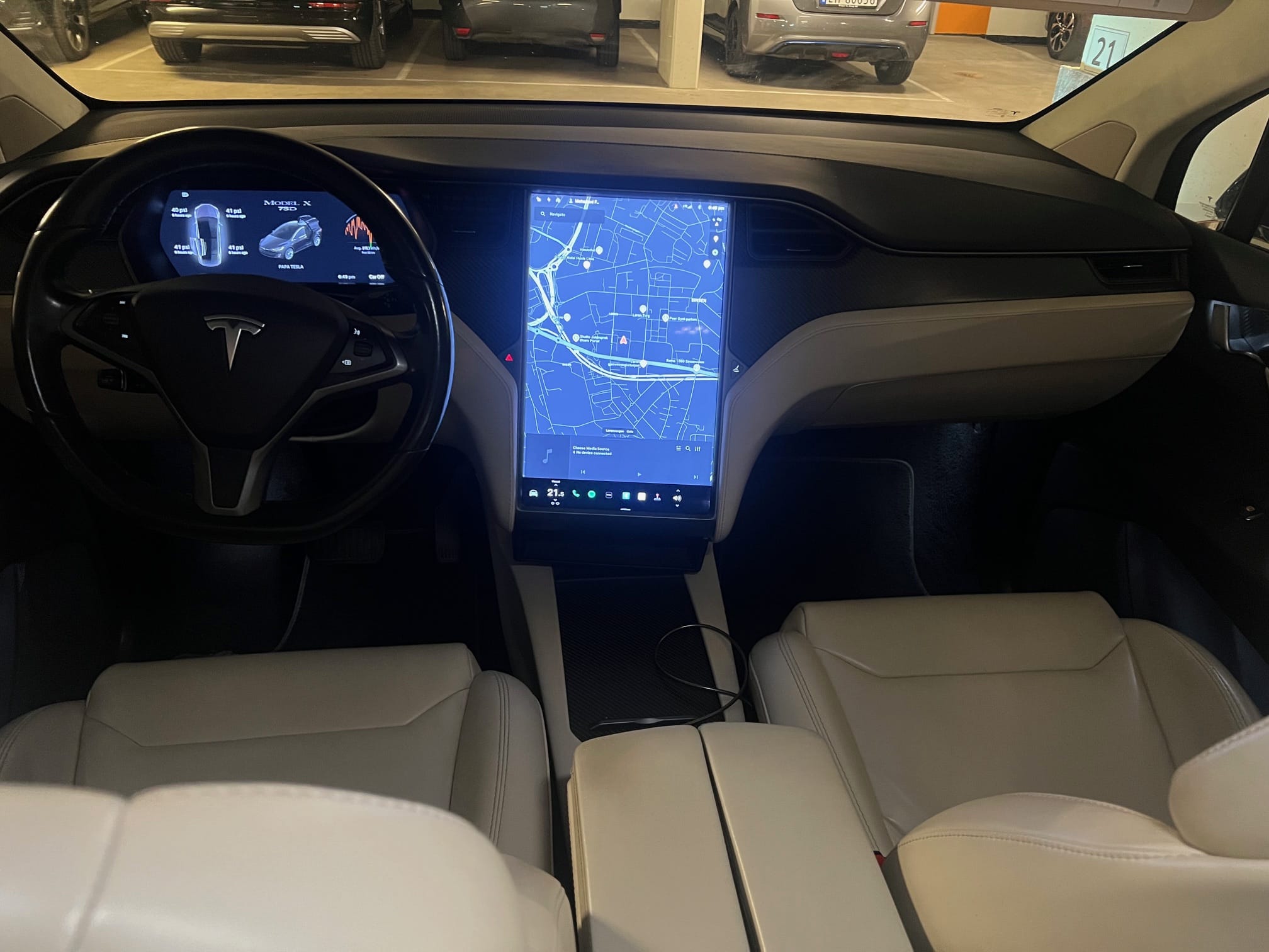 Tesla Model X med Firehjulstrekk