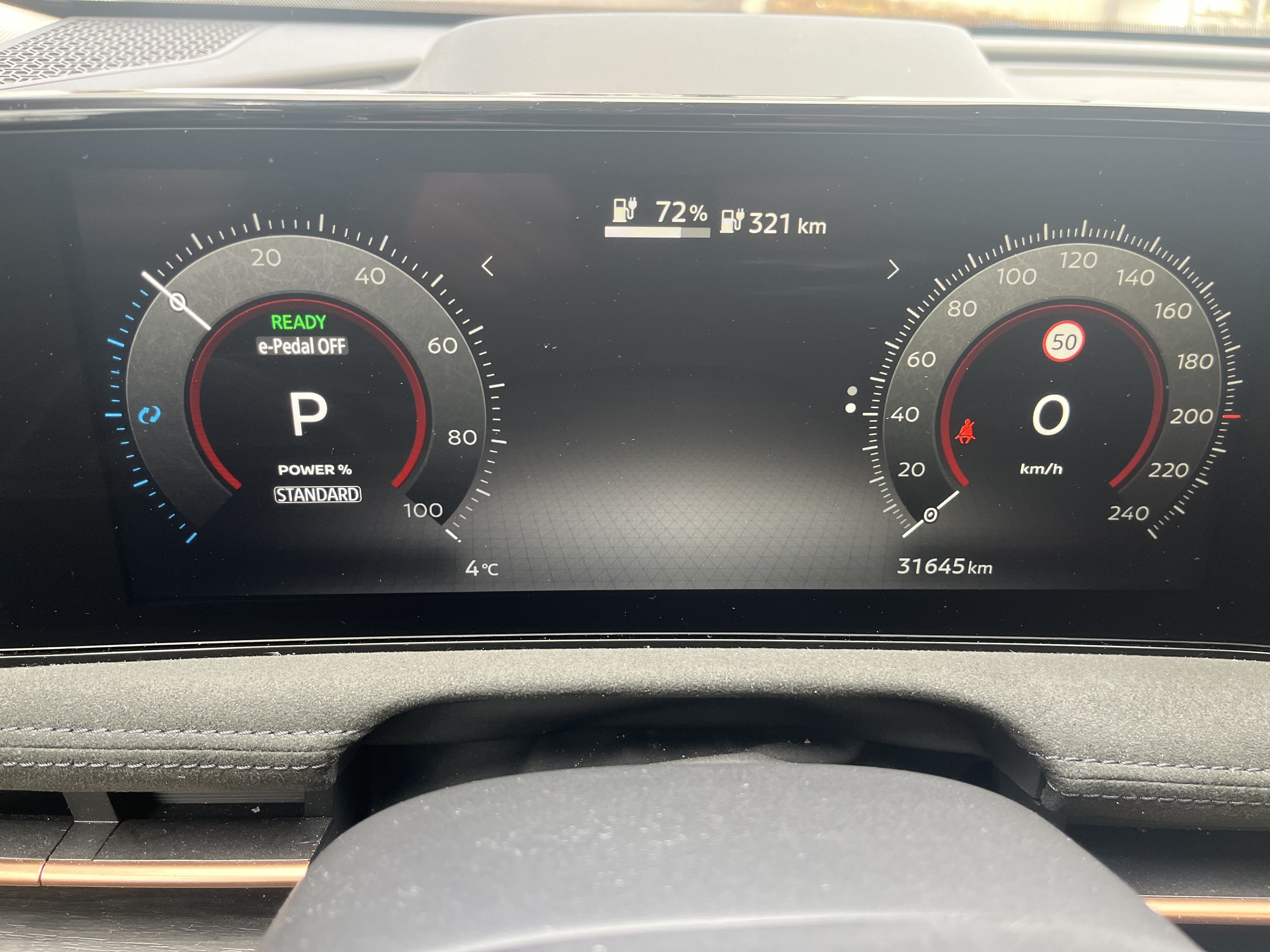 Nissan Ariya med GPS