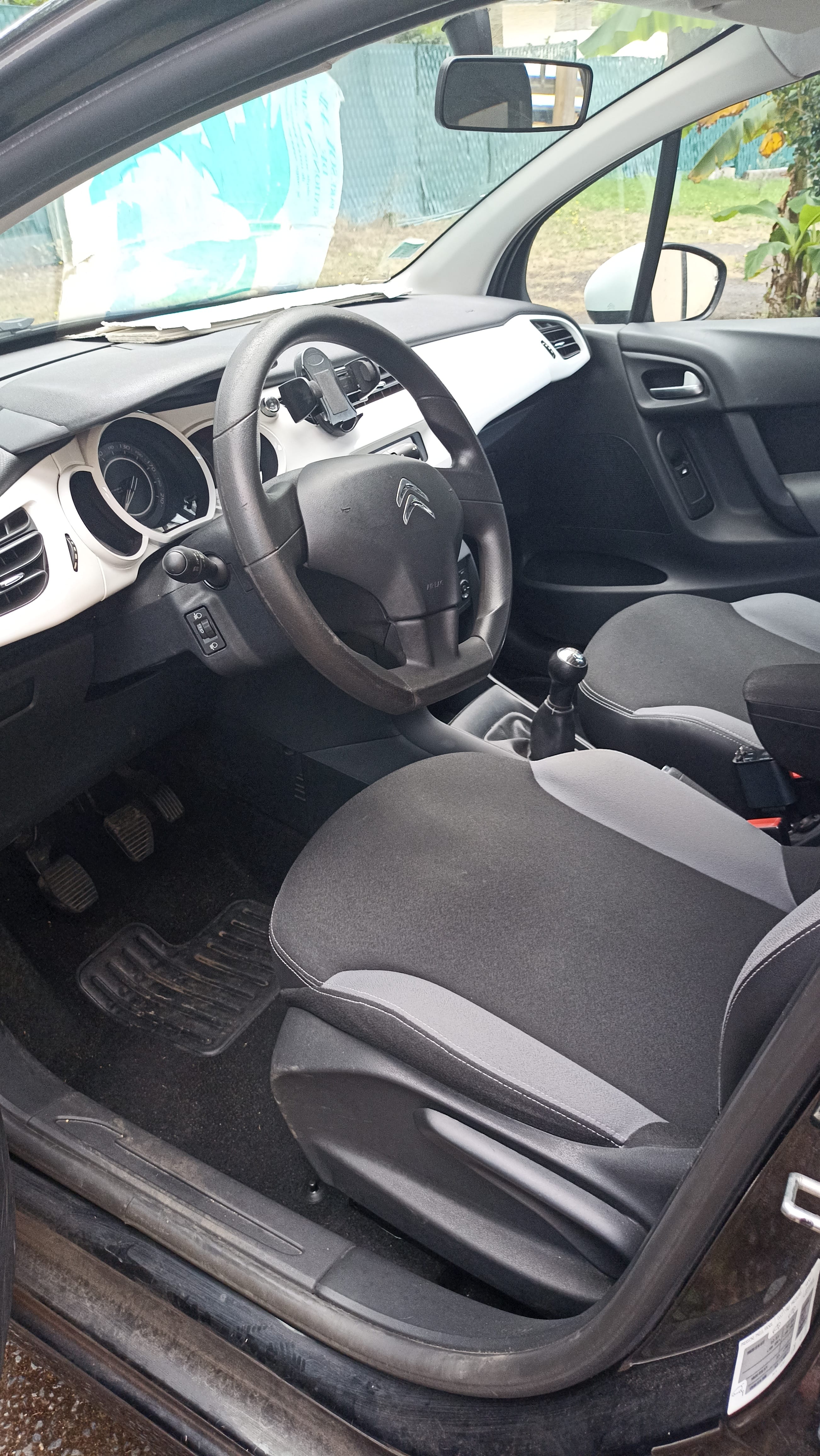 Citroen C3 avec Porte-vélos