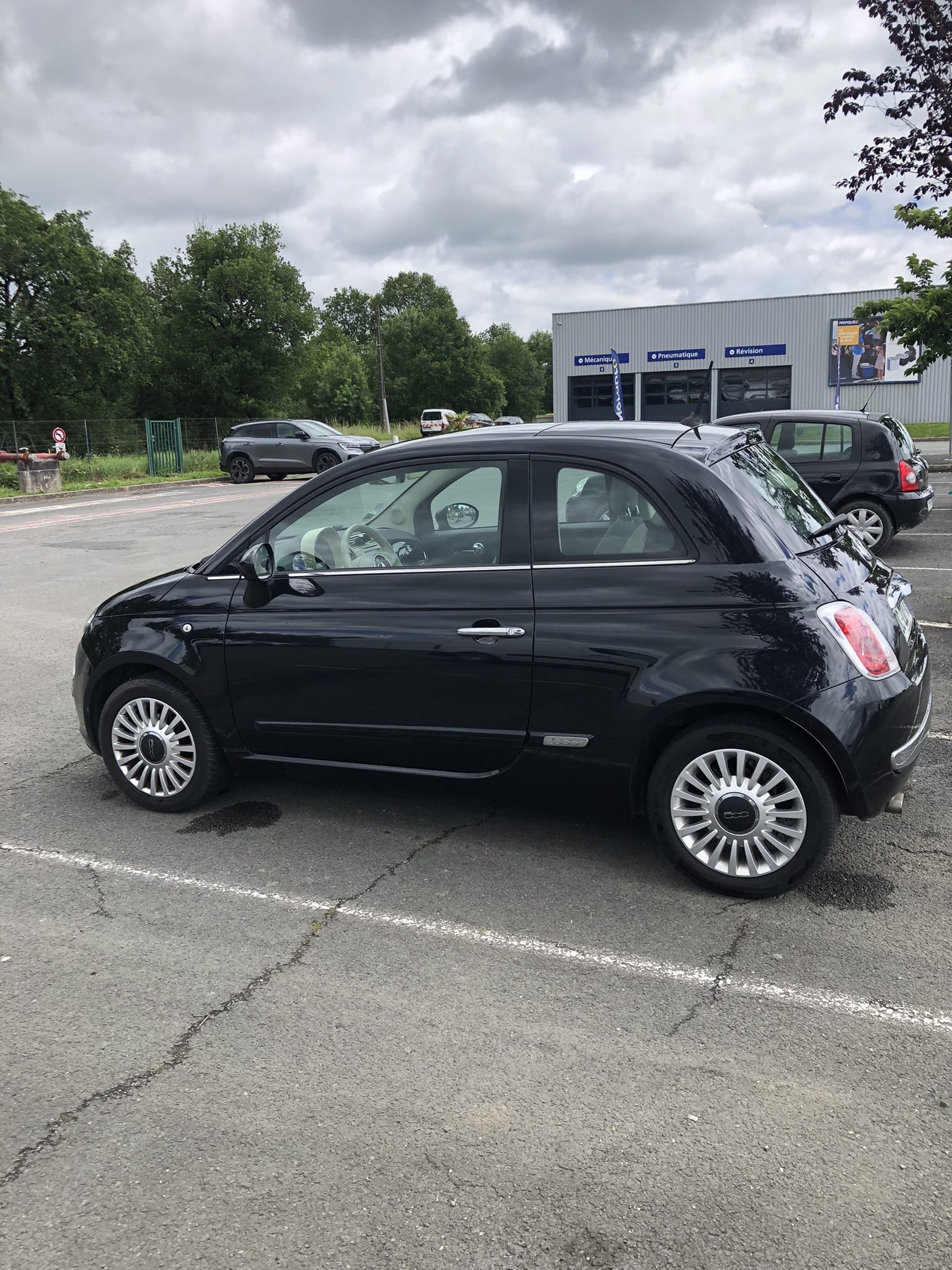 Fiat 500 with Air conditioning