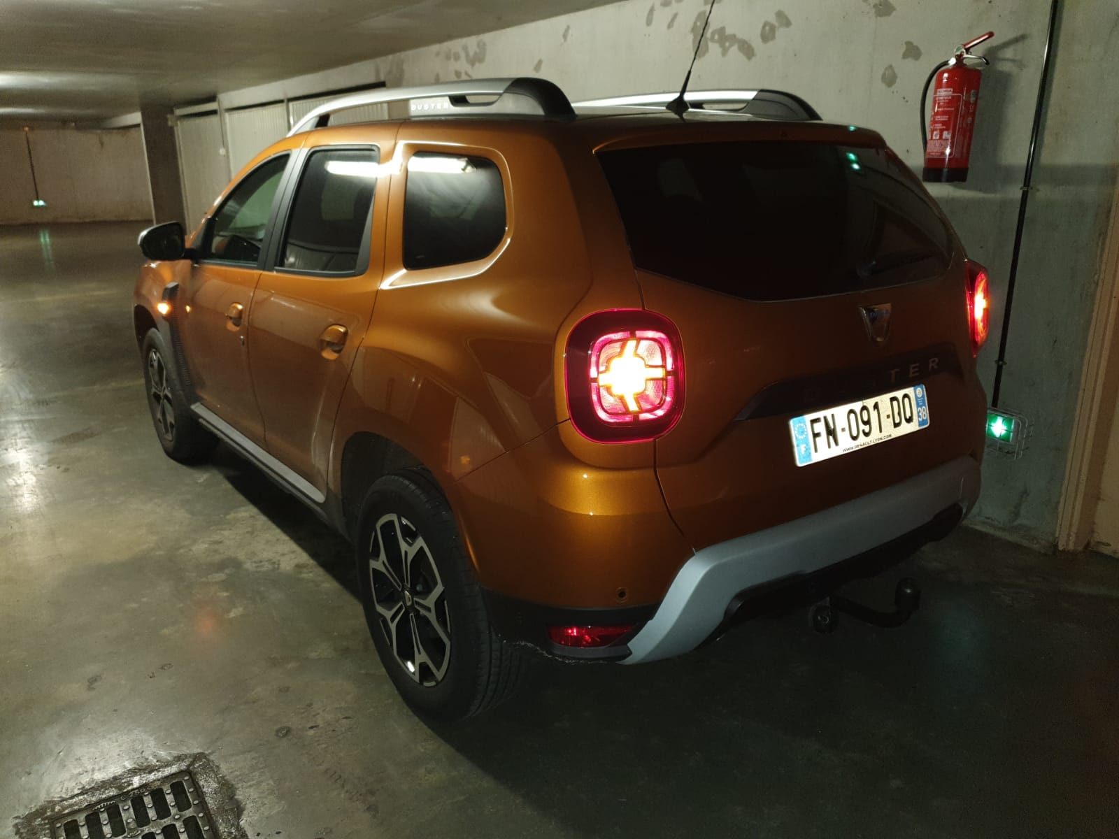 Dacia Duster avec GPS