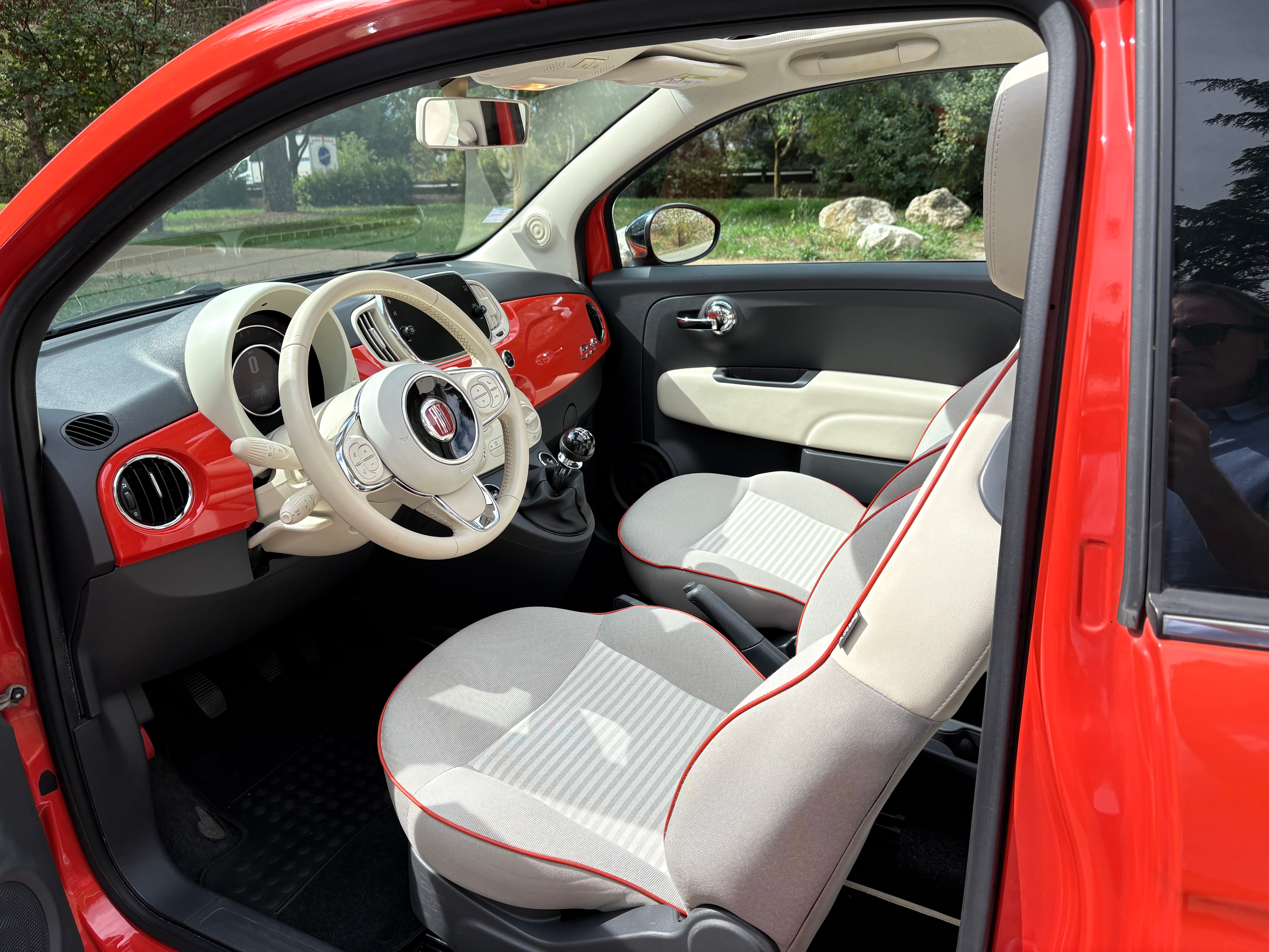 Fiat 500 C with Android Auto