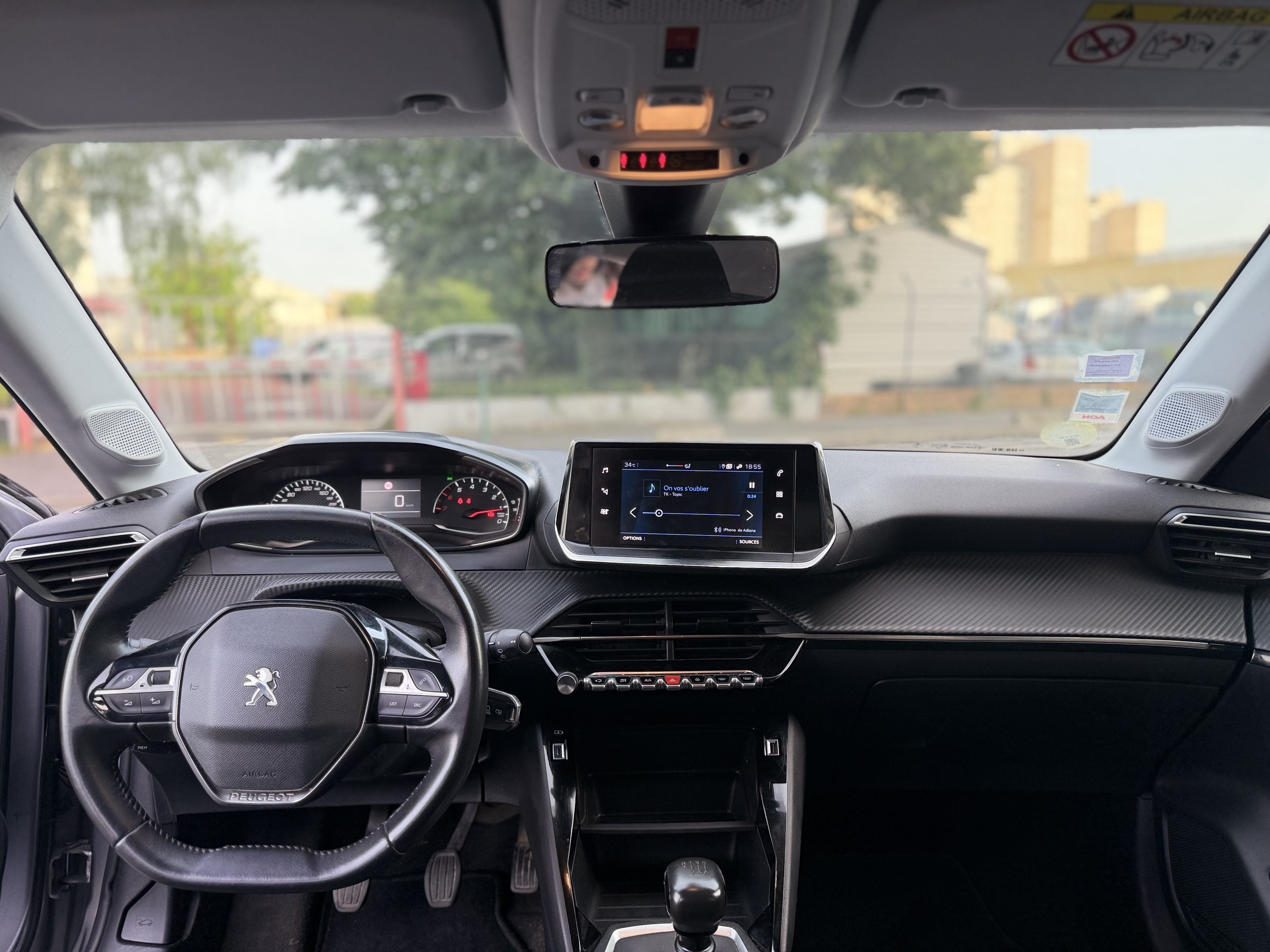 Peugeot 208 avec Régulateur de vitesse