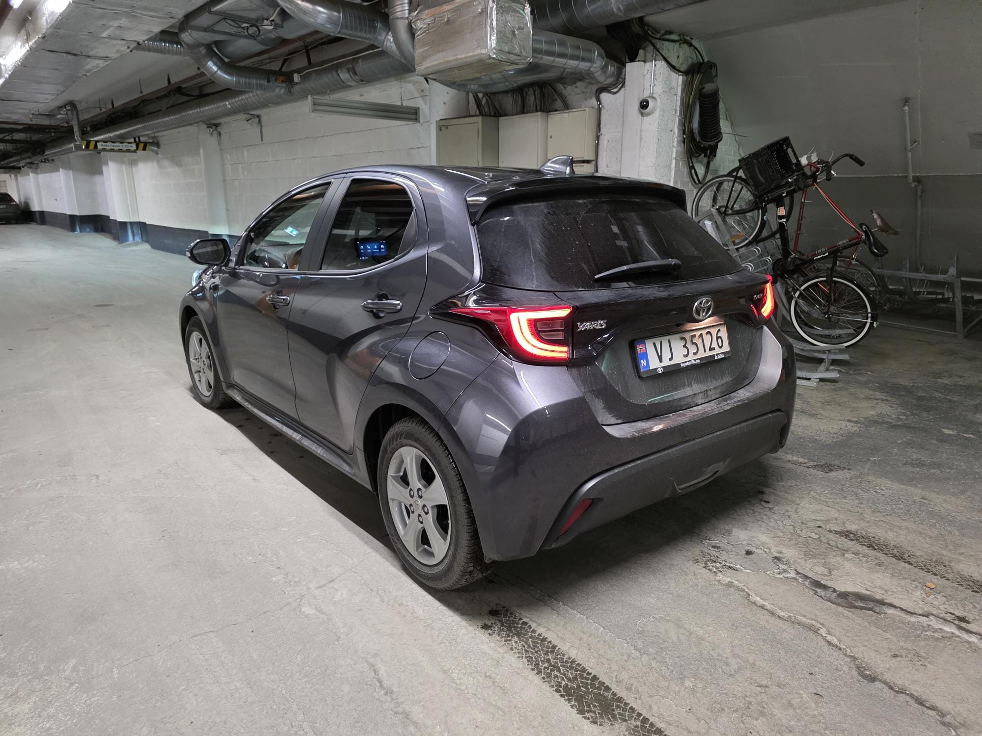 Toyota Yaris med GPS