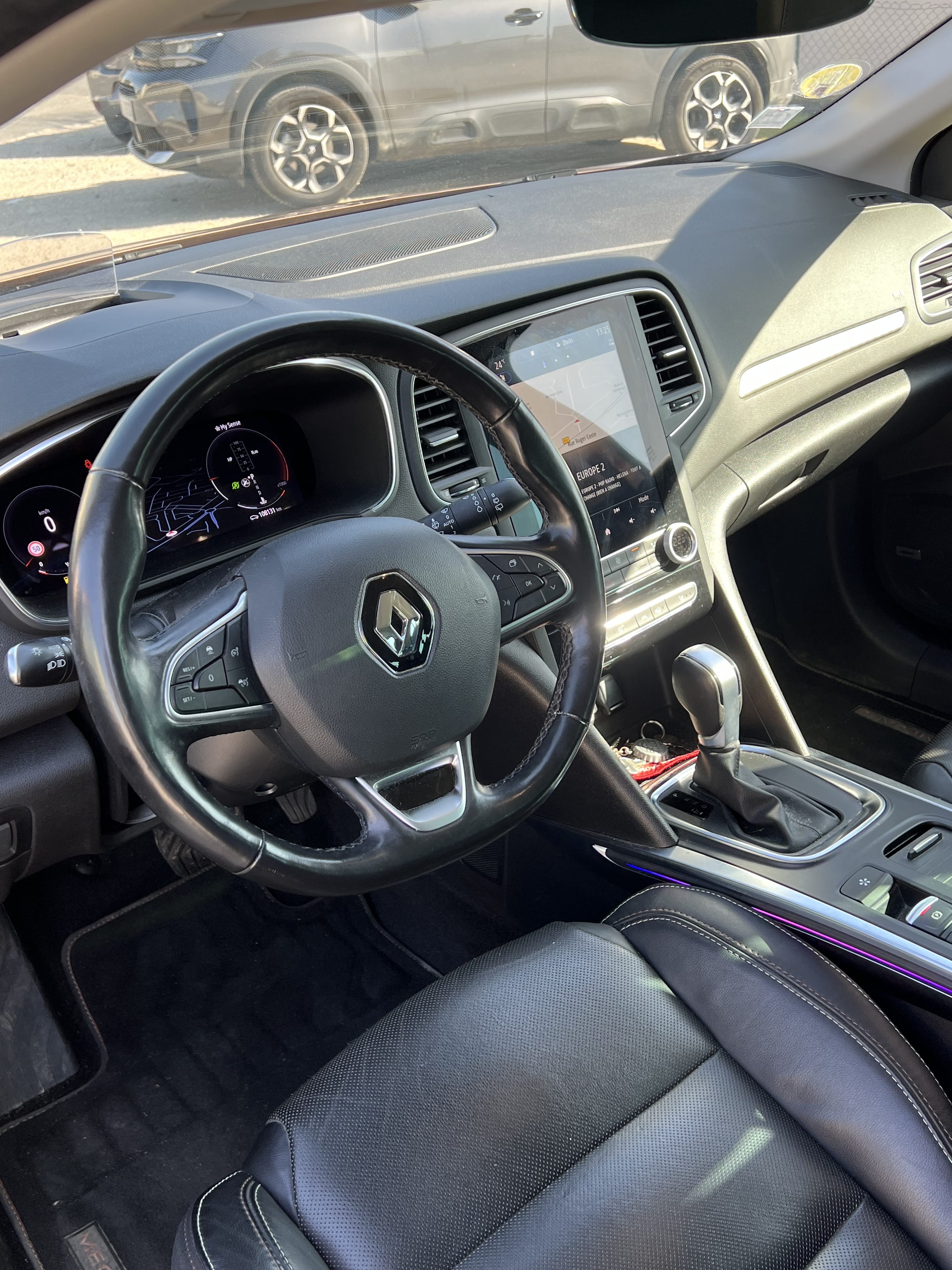 Renault Mégane avec Siège bébé