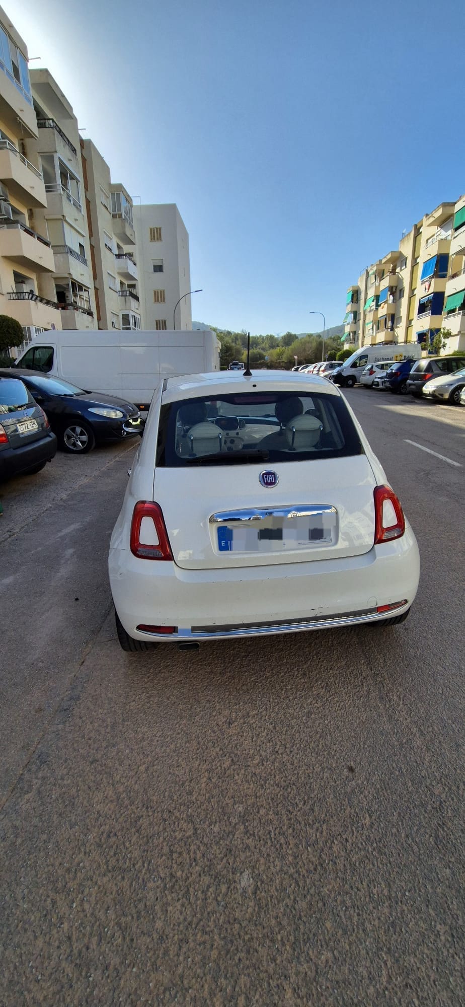 Fiat 500 con GPS