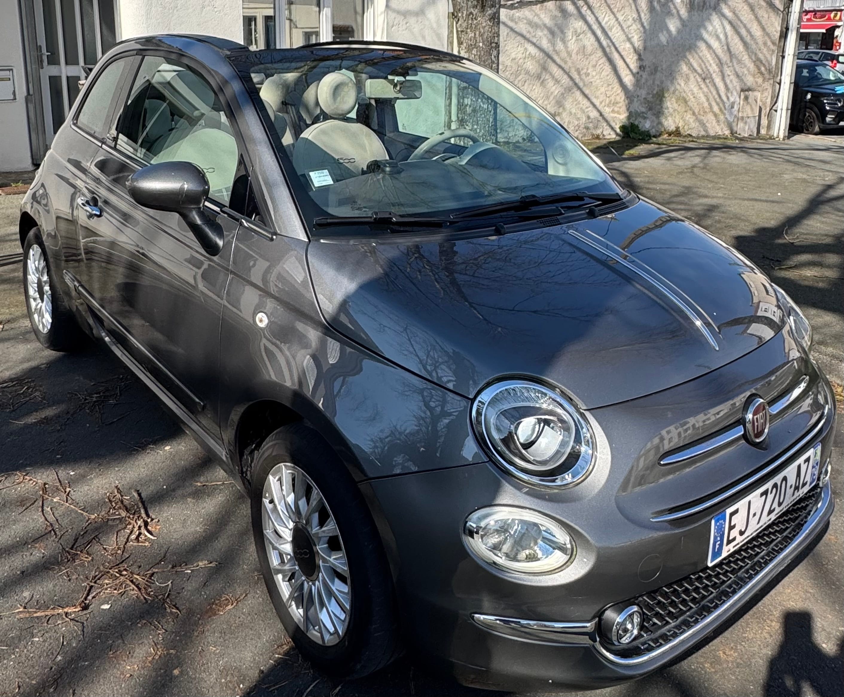 Fiat 500 C 1.2 Mpi LOUNGE avec Entrée audio / iPod
