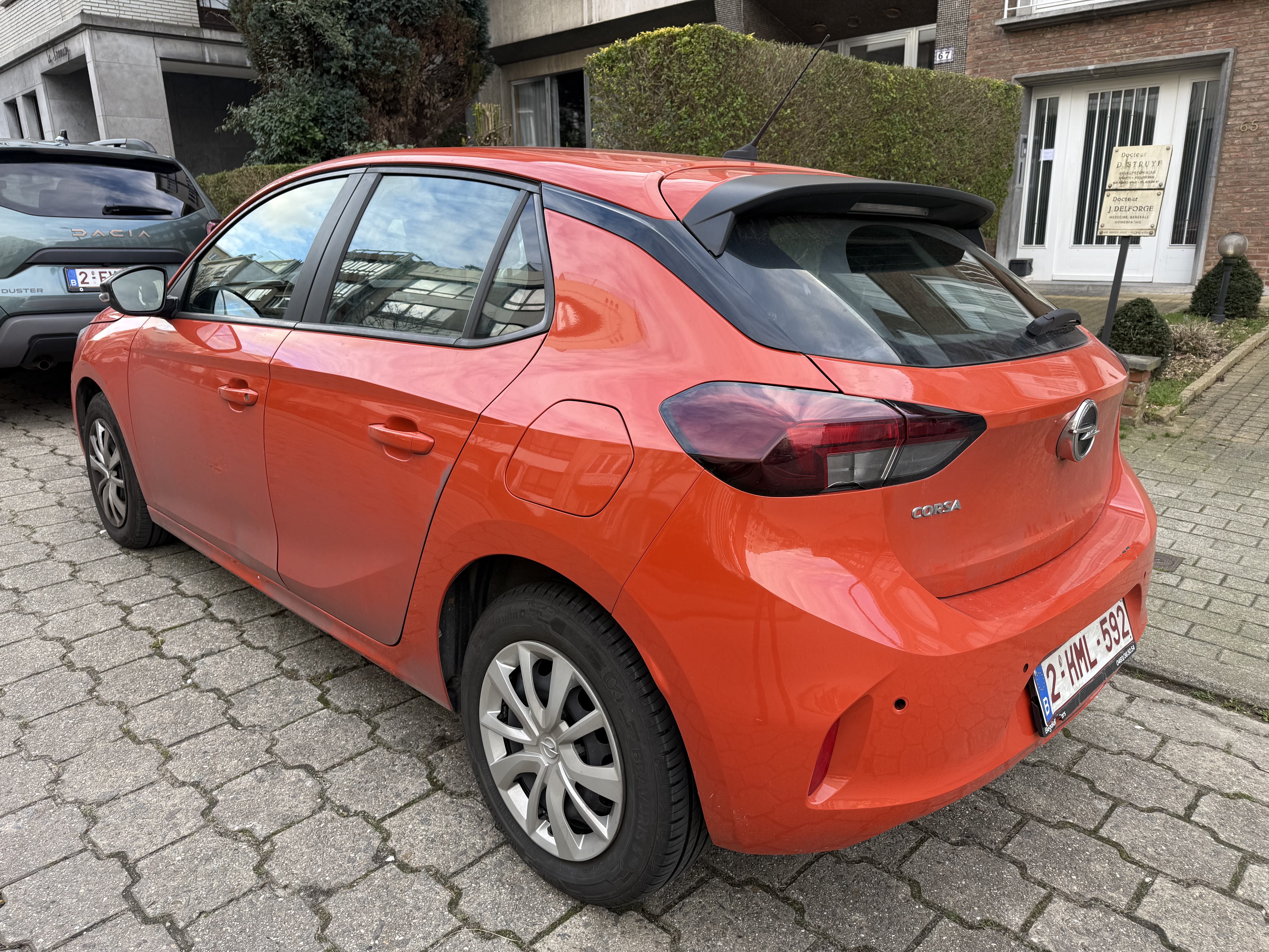 Opel Corsa F met Cruise control