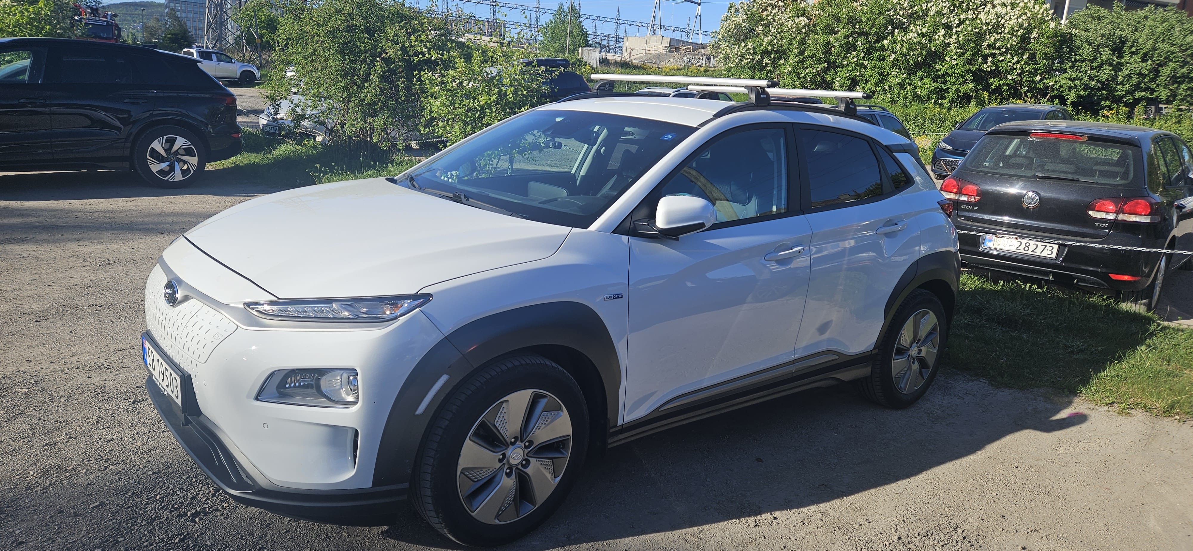 Hyundai Kona Electric with Apple CarPlay