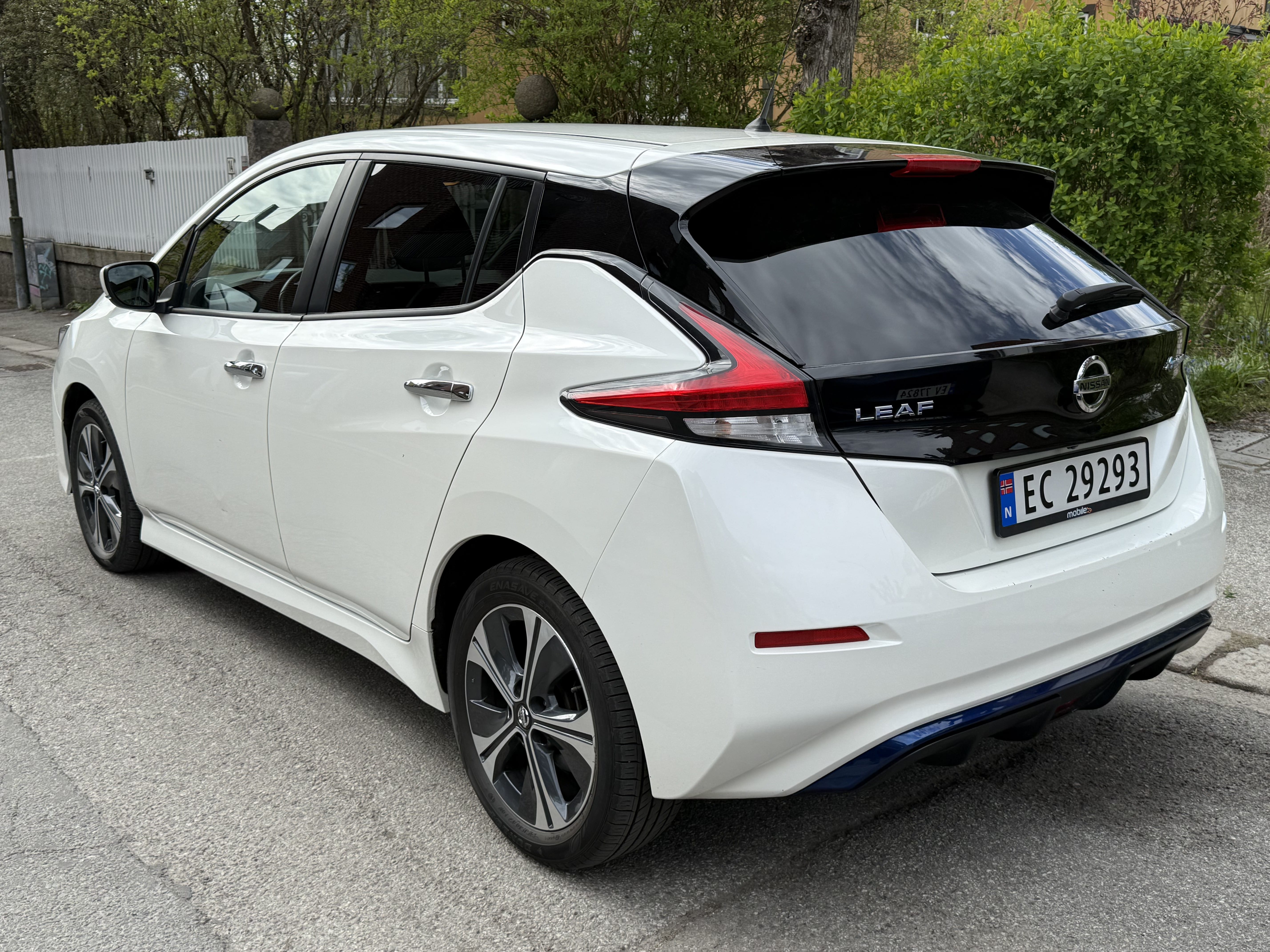 Nissan Leaf med Ryggekamera