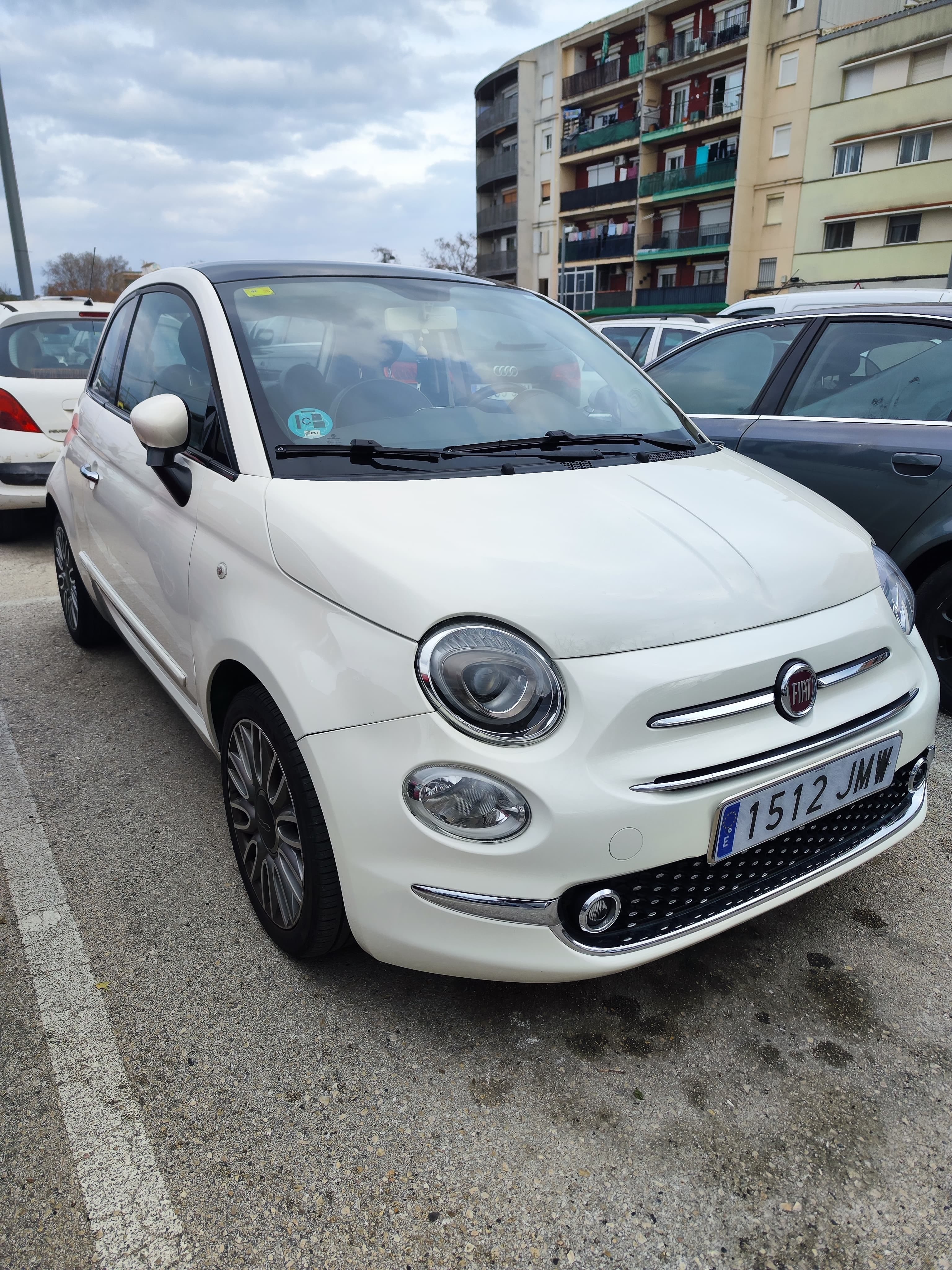 Fiat 500 Lounge, 2016, Gasolina 95