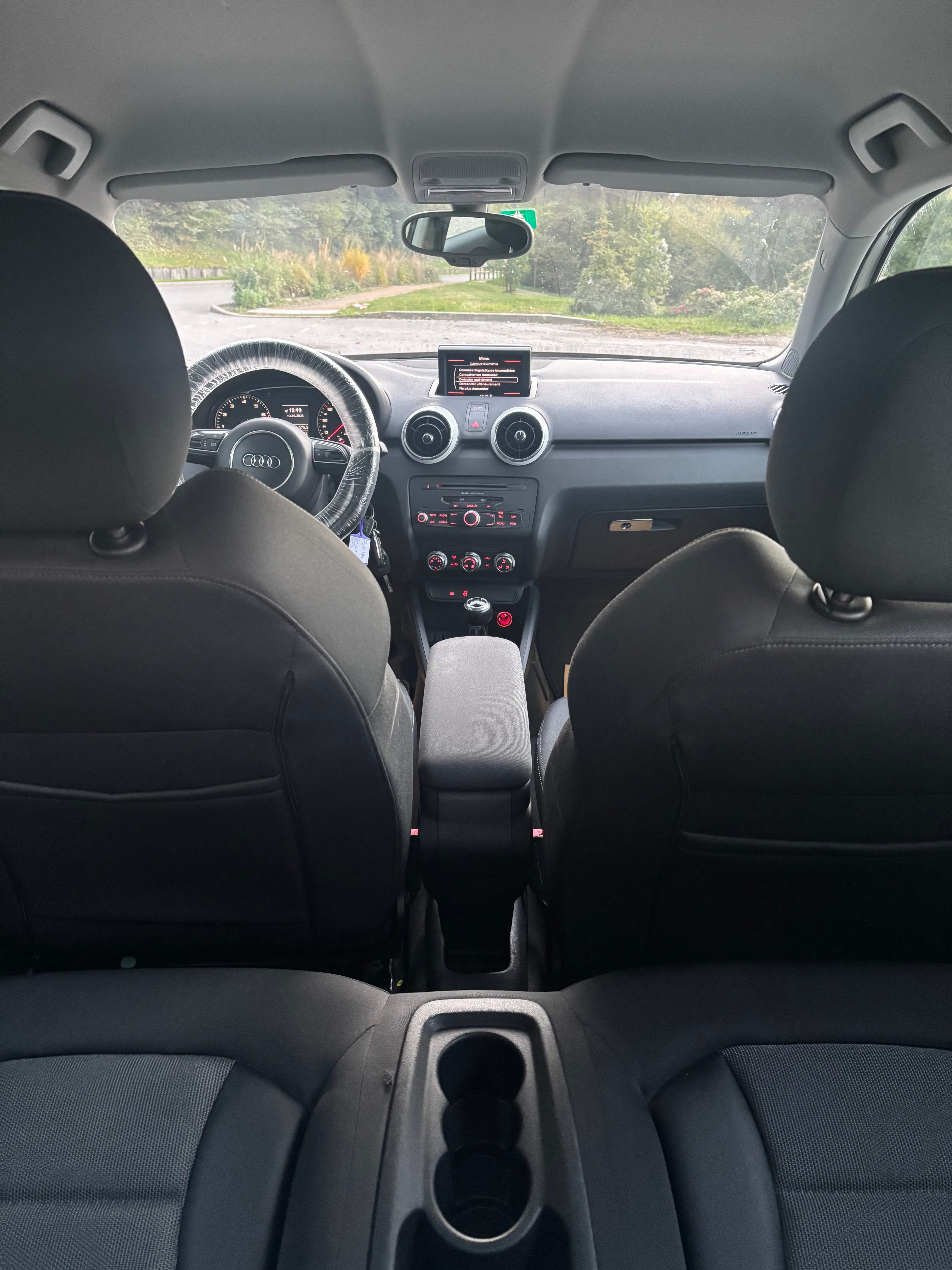Audi A1 avec Pneus neige
