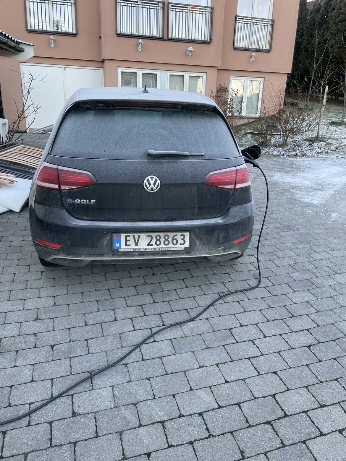 Volkswagen e-Golf med GPS