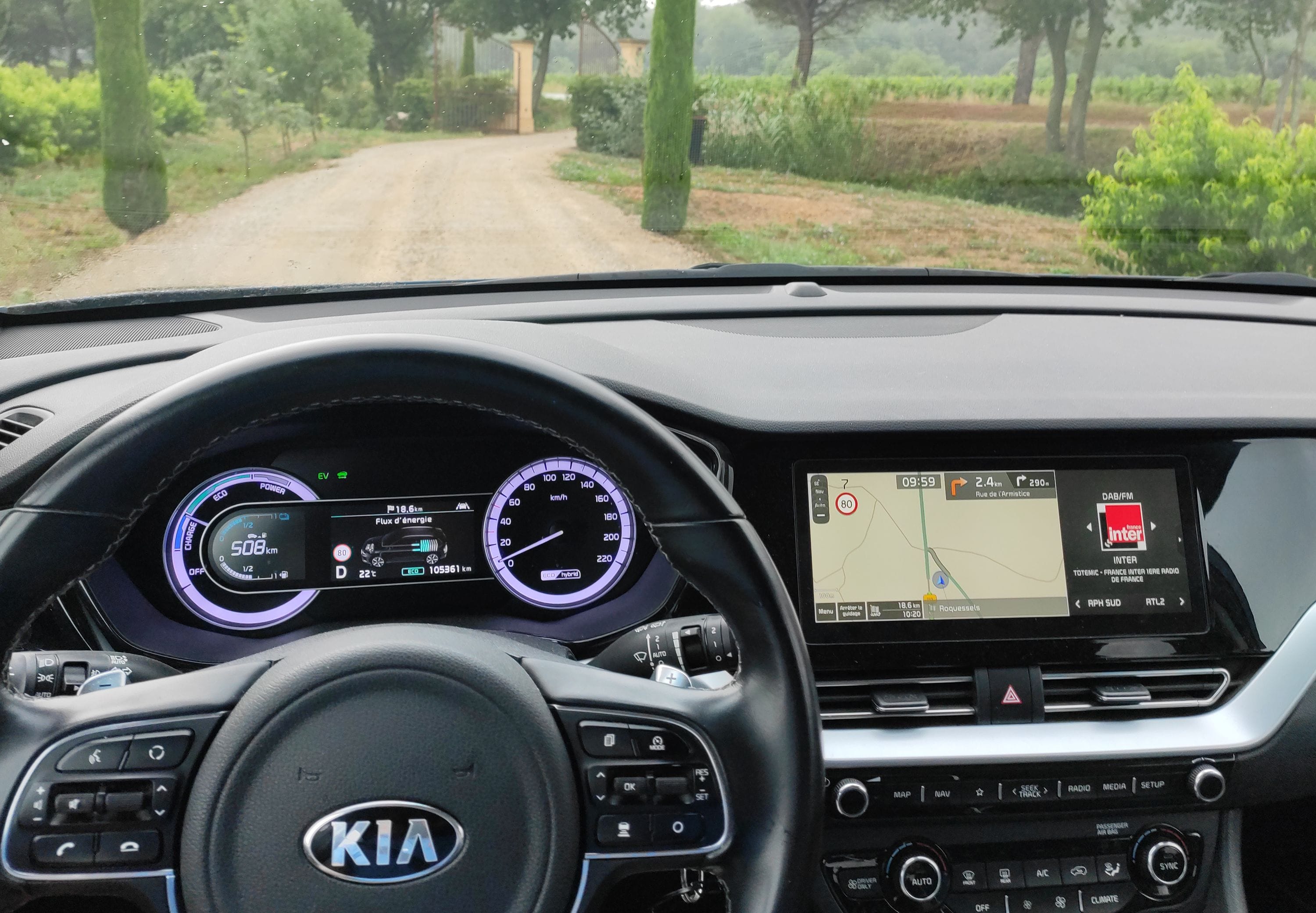 Kia Niro Hybride avec Climatisation