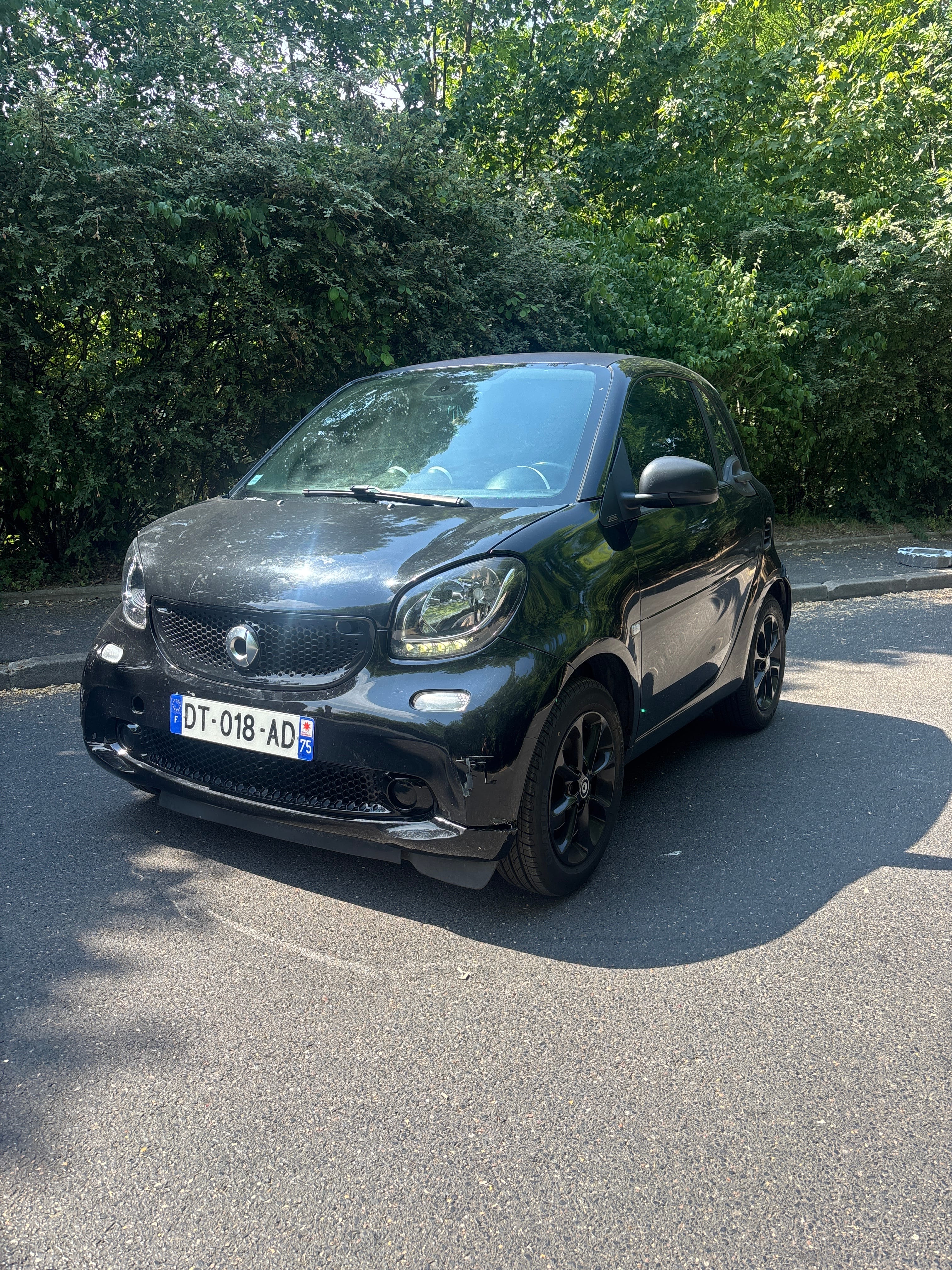 Smart Fortwo Passion, 2015, Essence 95, automatique