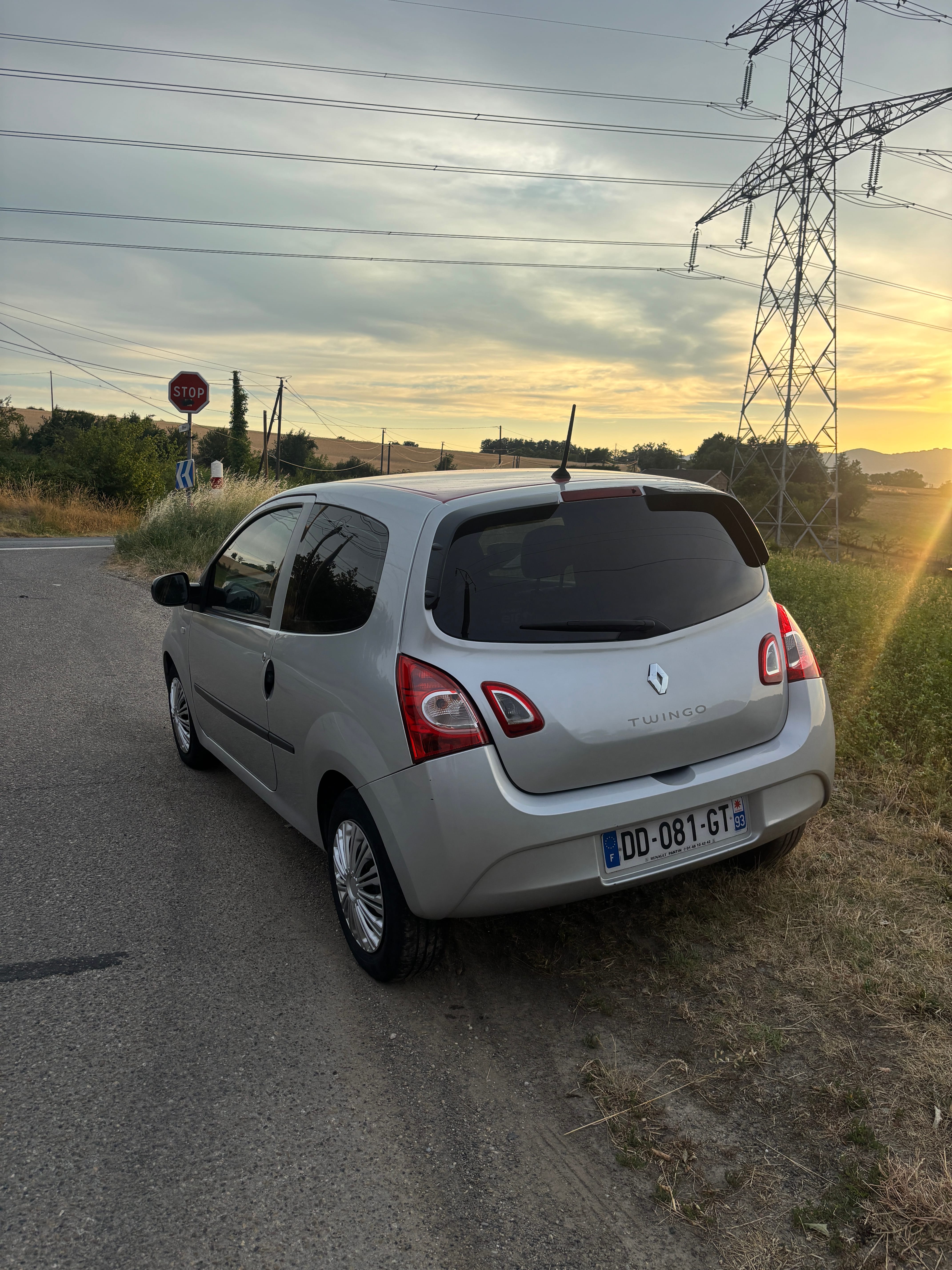 Renault Twingo II avec Pneus neige