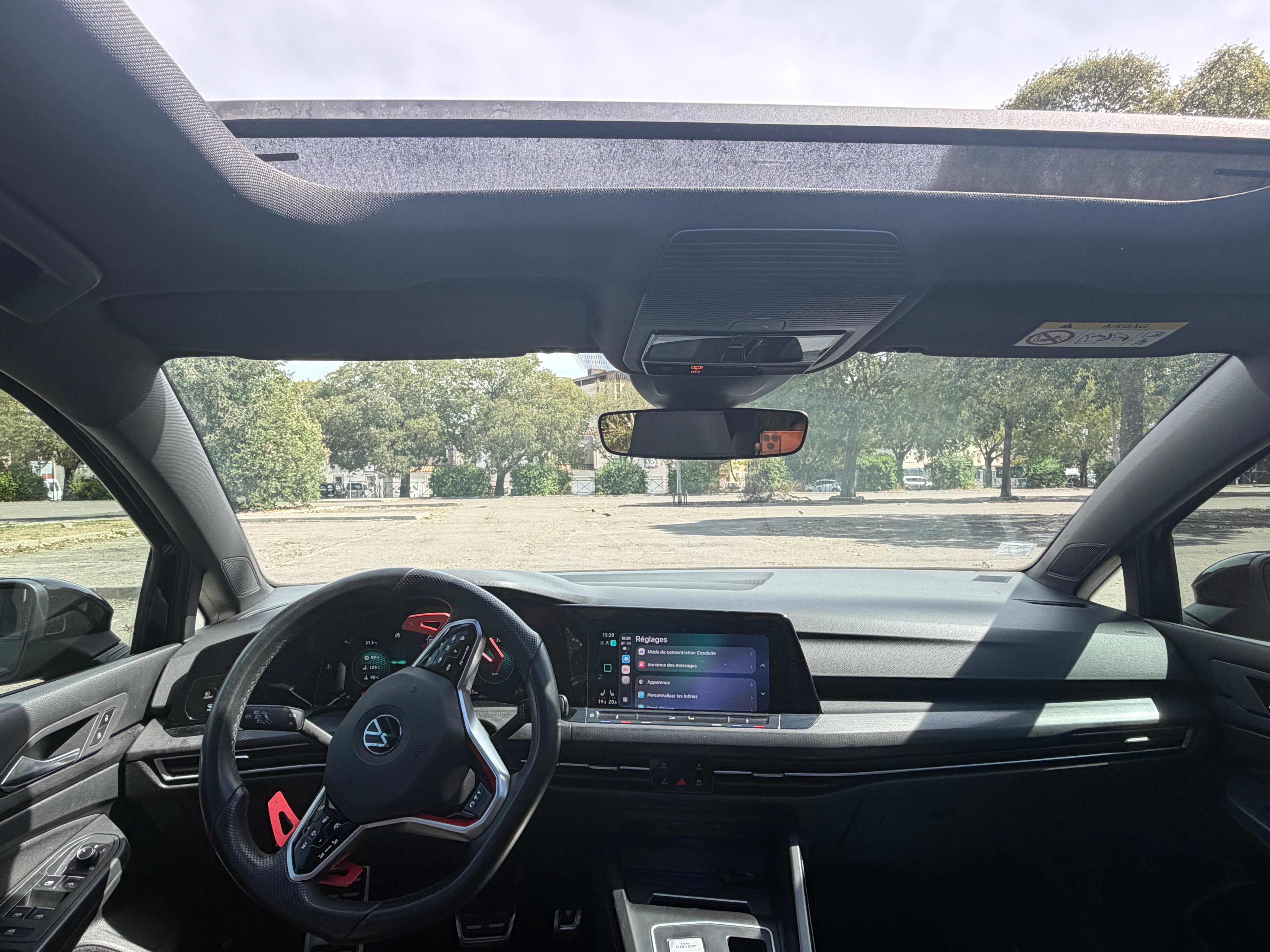 Volkswagen Golf GTI met GPS