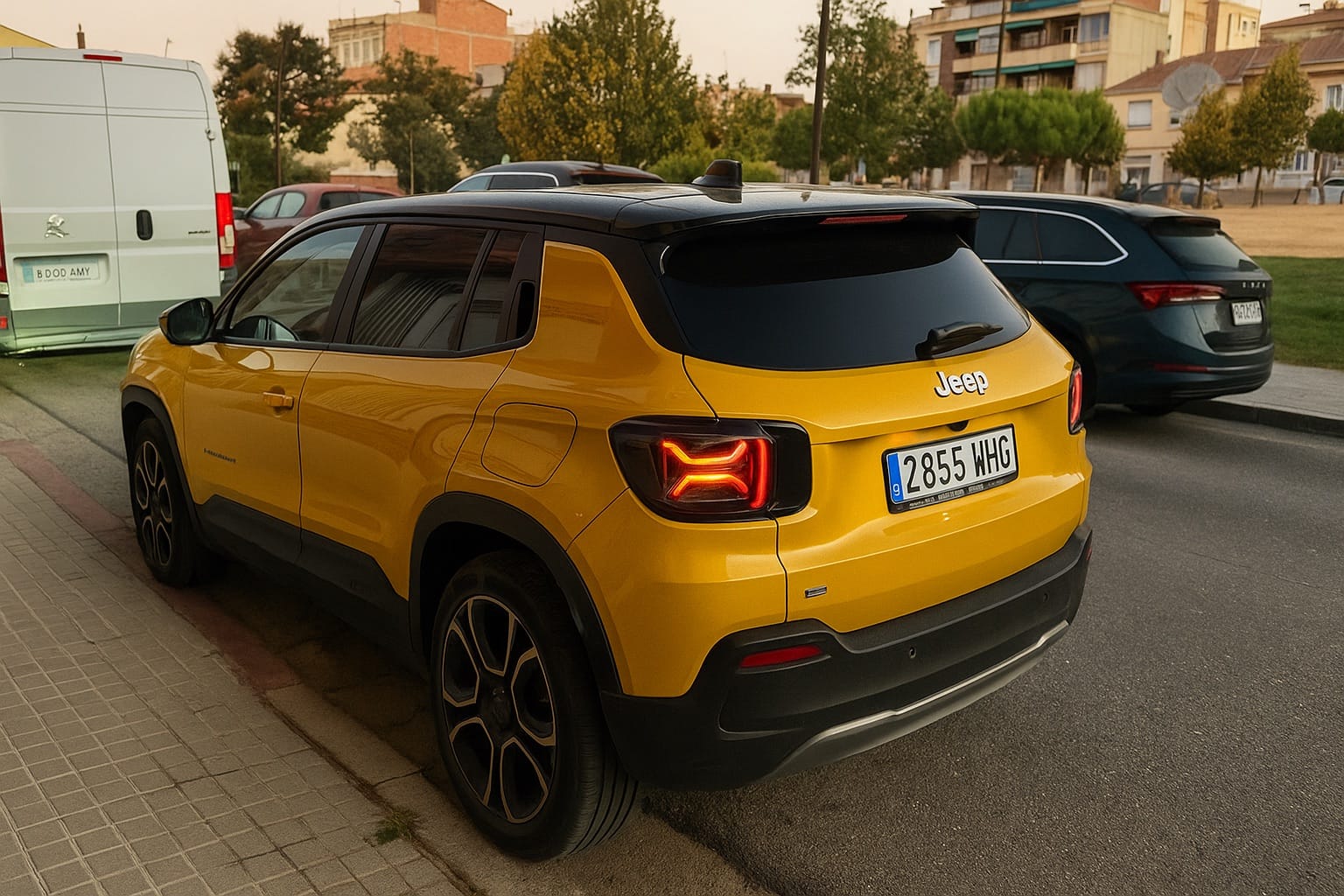 Jeep Avenger Eléctrico con GPS