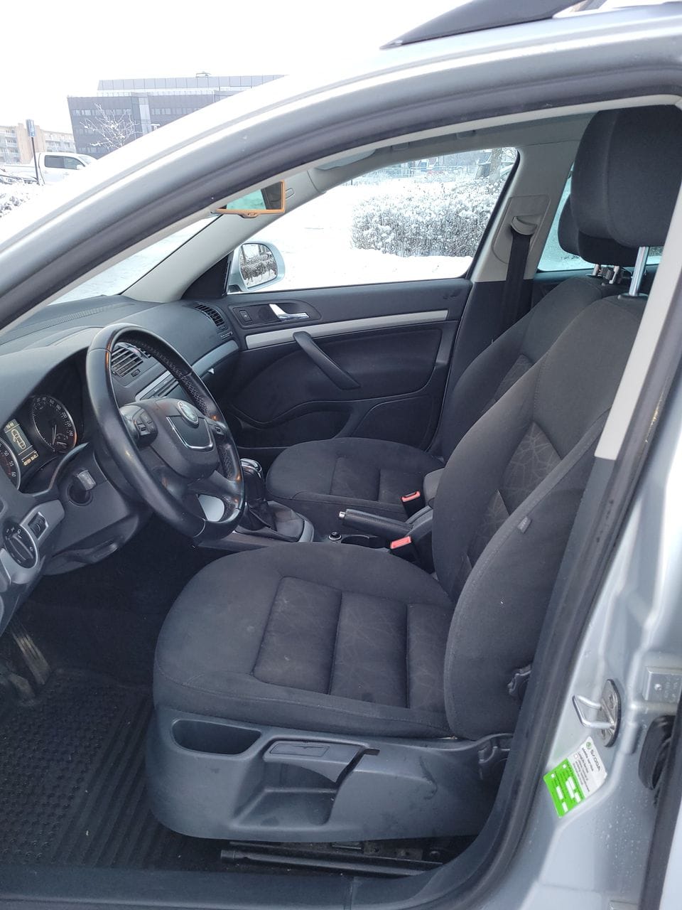 Skoda Octavia med Skiboks