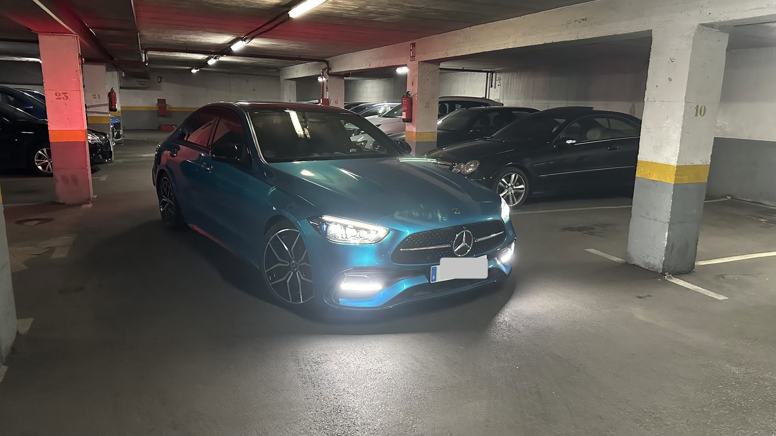 Mercedes-Benz Clase C, 2022, Diesel / Eléctrico (híbrido), Automático