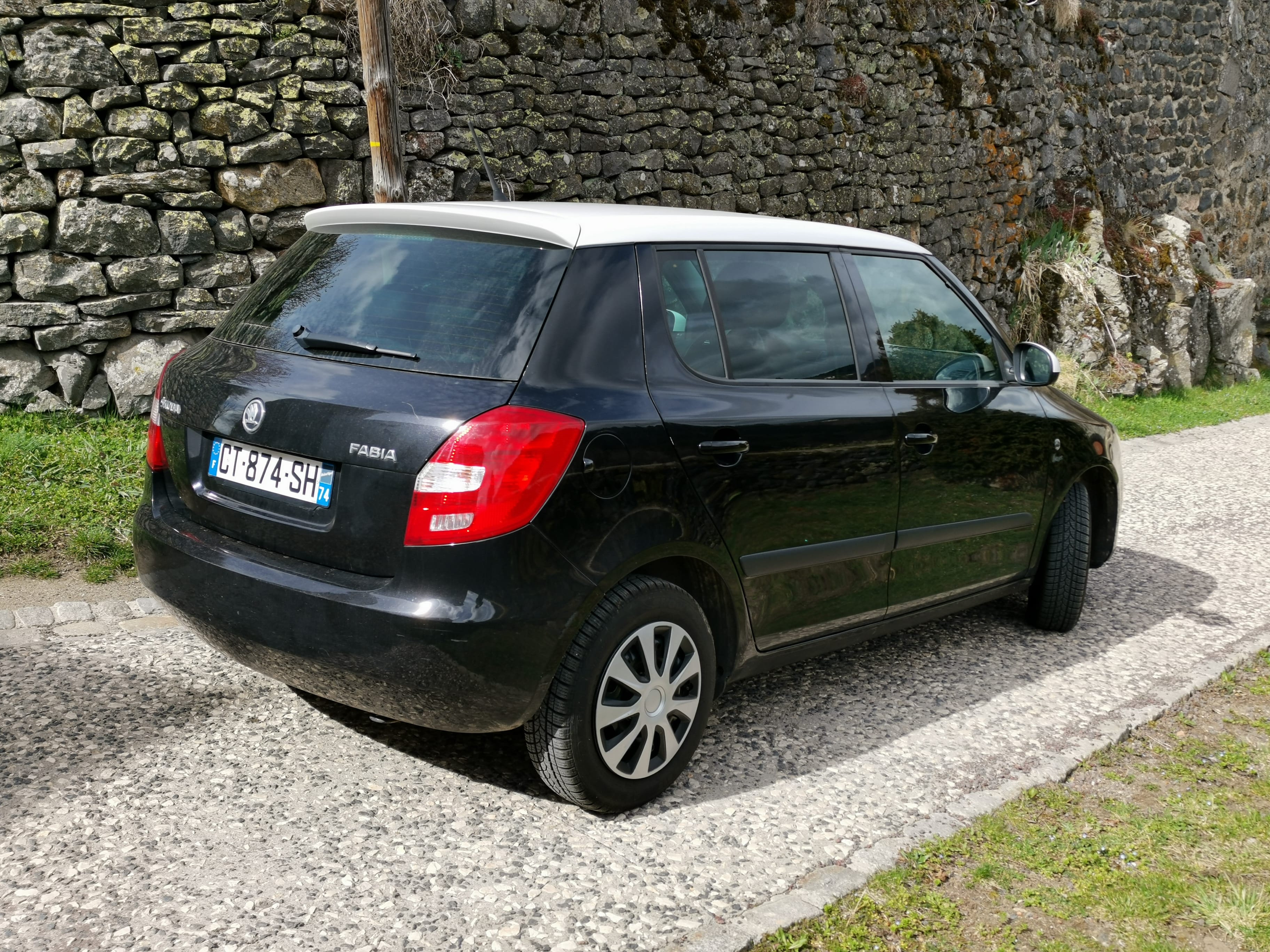 Skoda Fabia avec Pneus neige