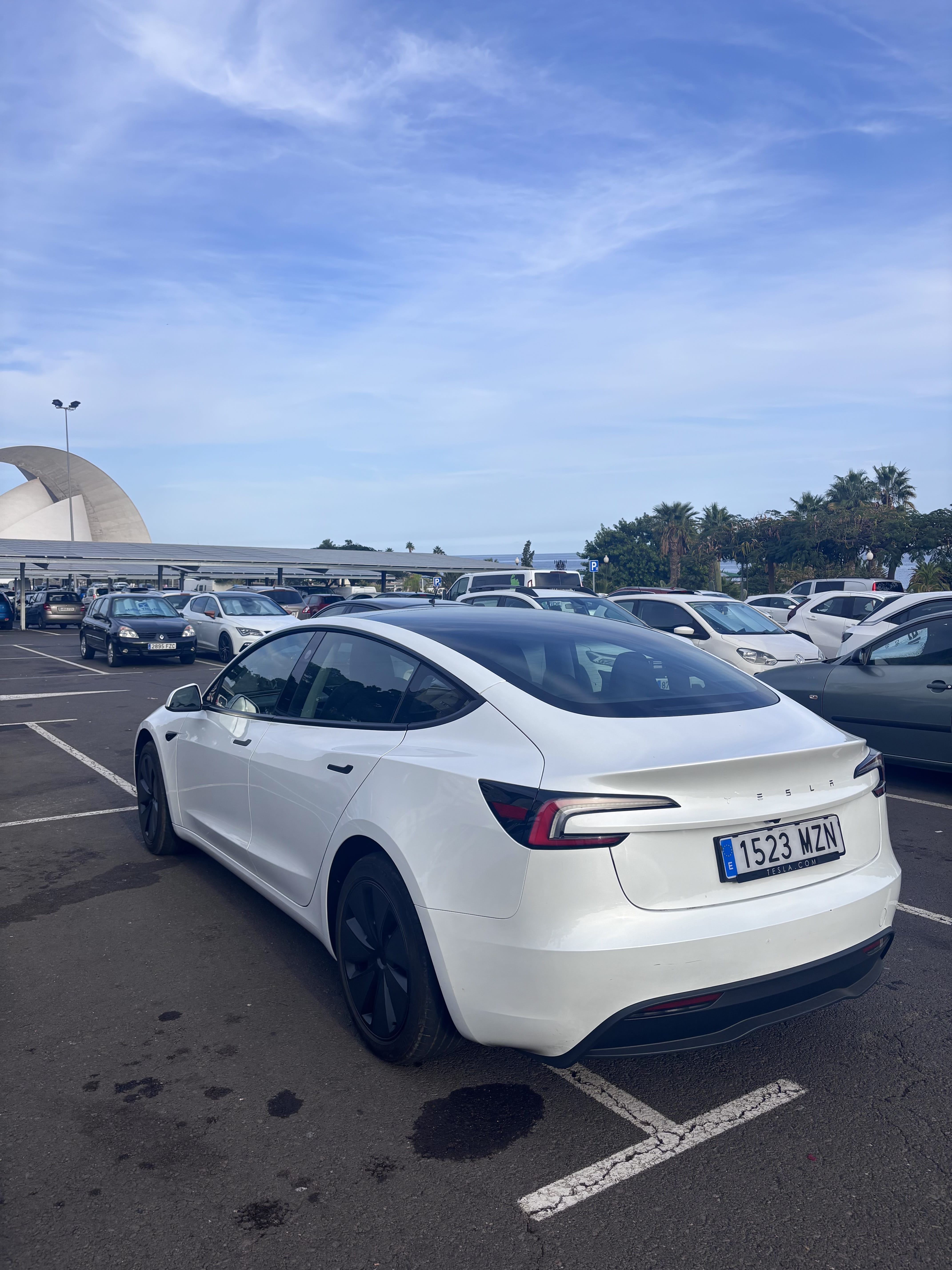 Tesla Model 3 con Aire acondicionado