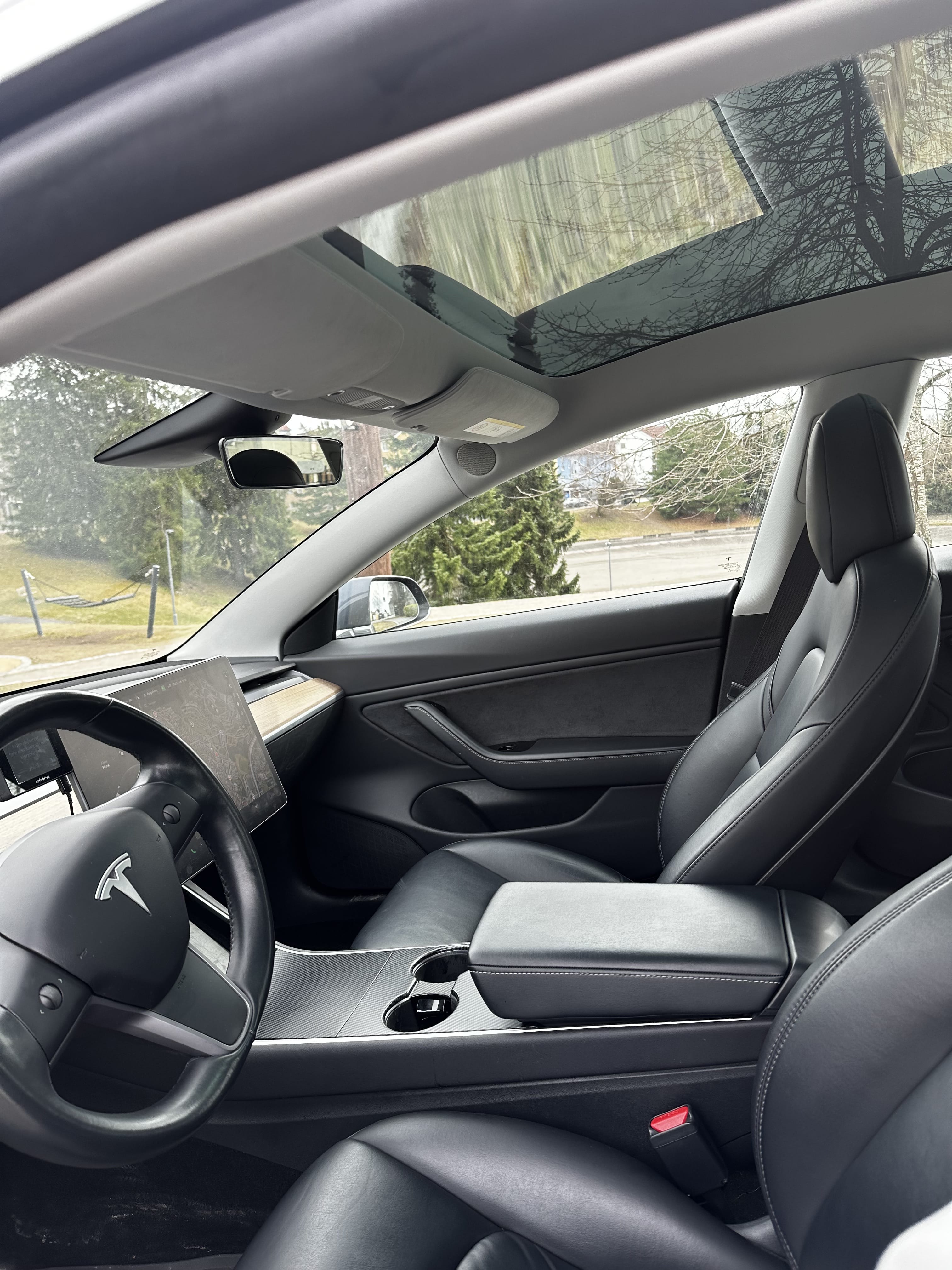 Tesla Model 3 Long Range med Ryggekamera