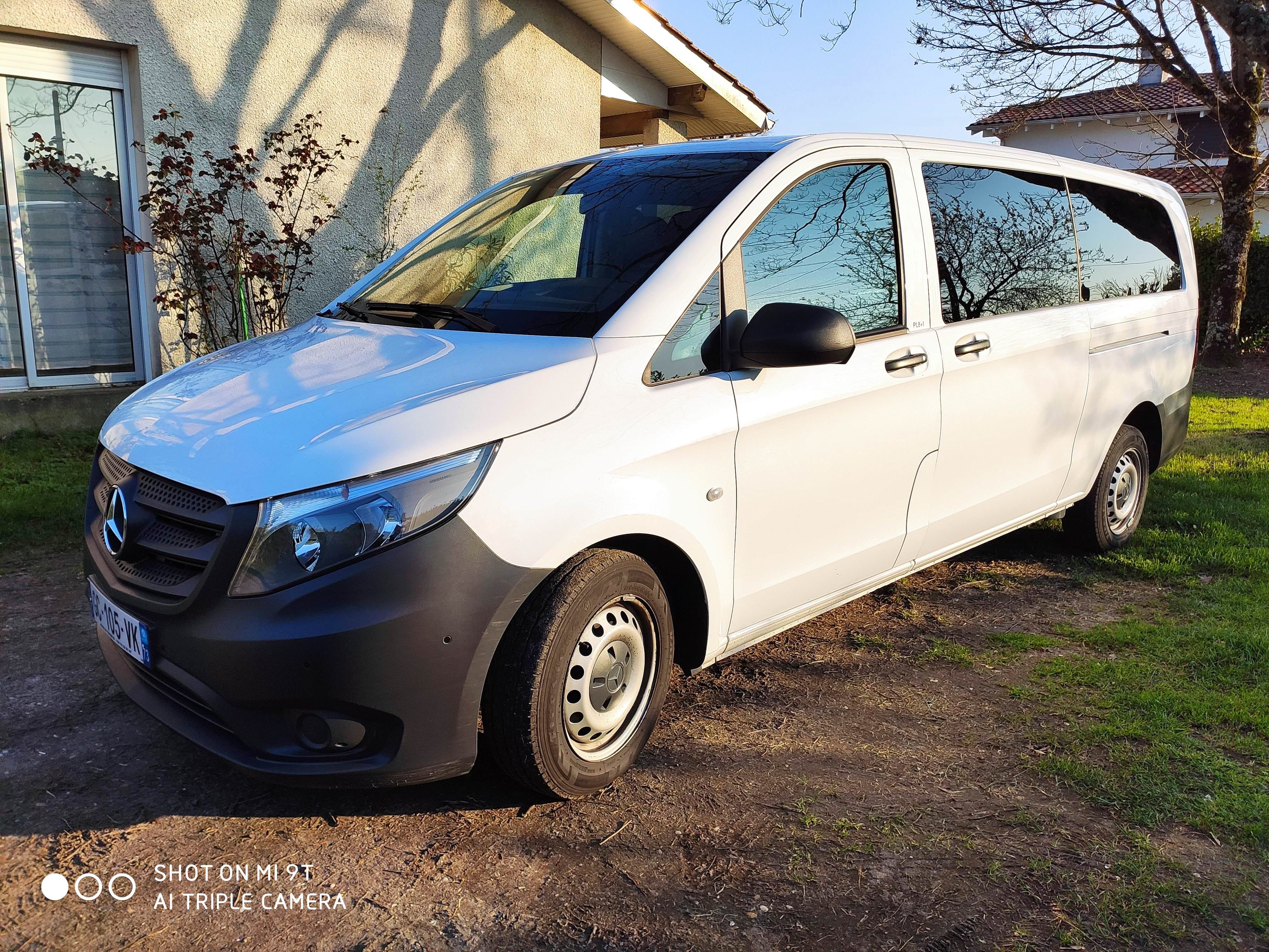 Mercedes Vito Tourer, 2016, Diesel, automatique, 9 places et plus