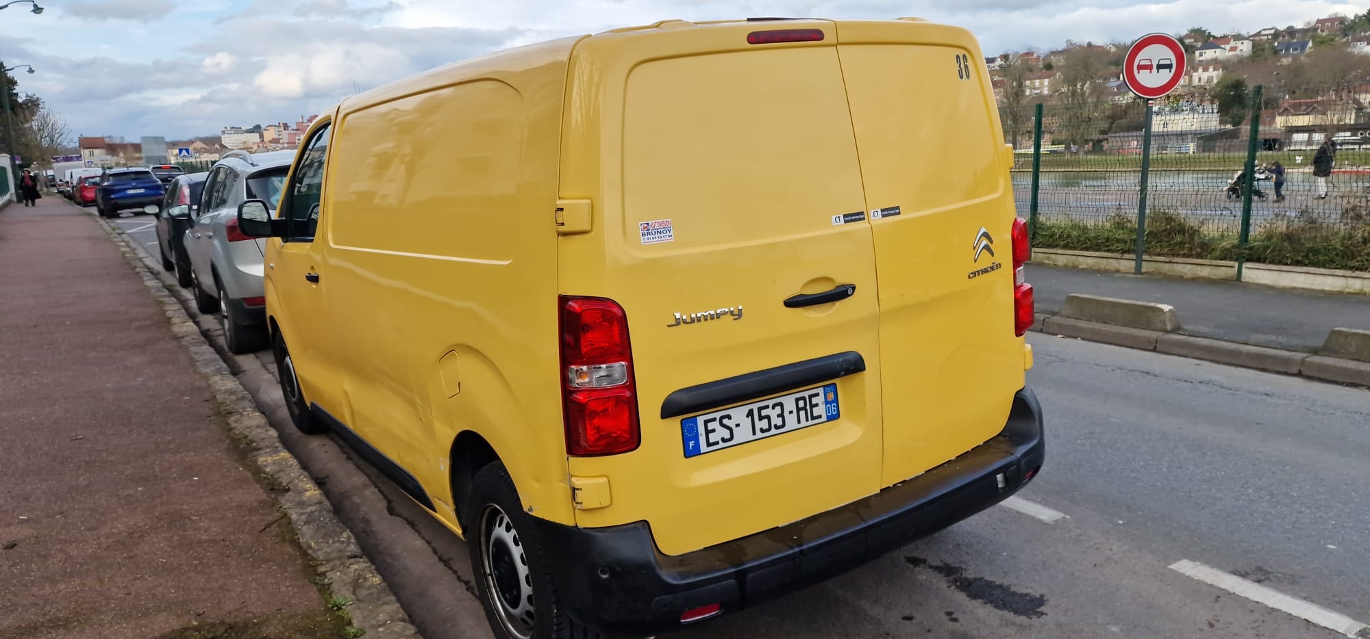 Citroen Jumpy Paris 19ème - ES153RE avec GPS