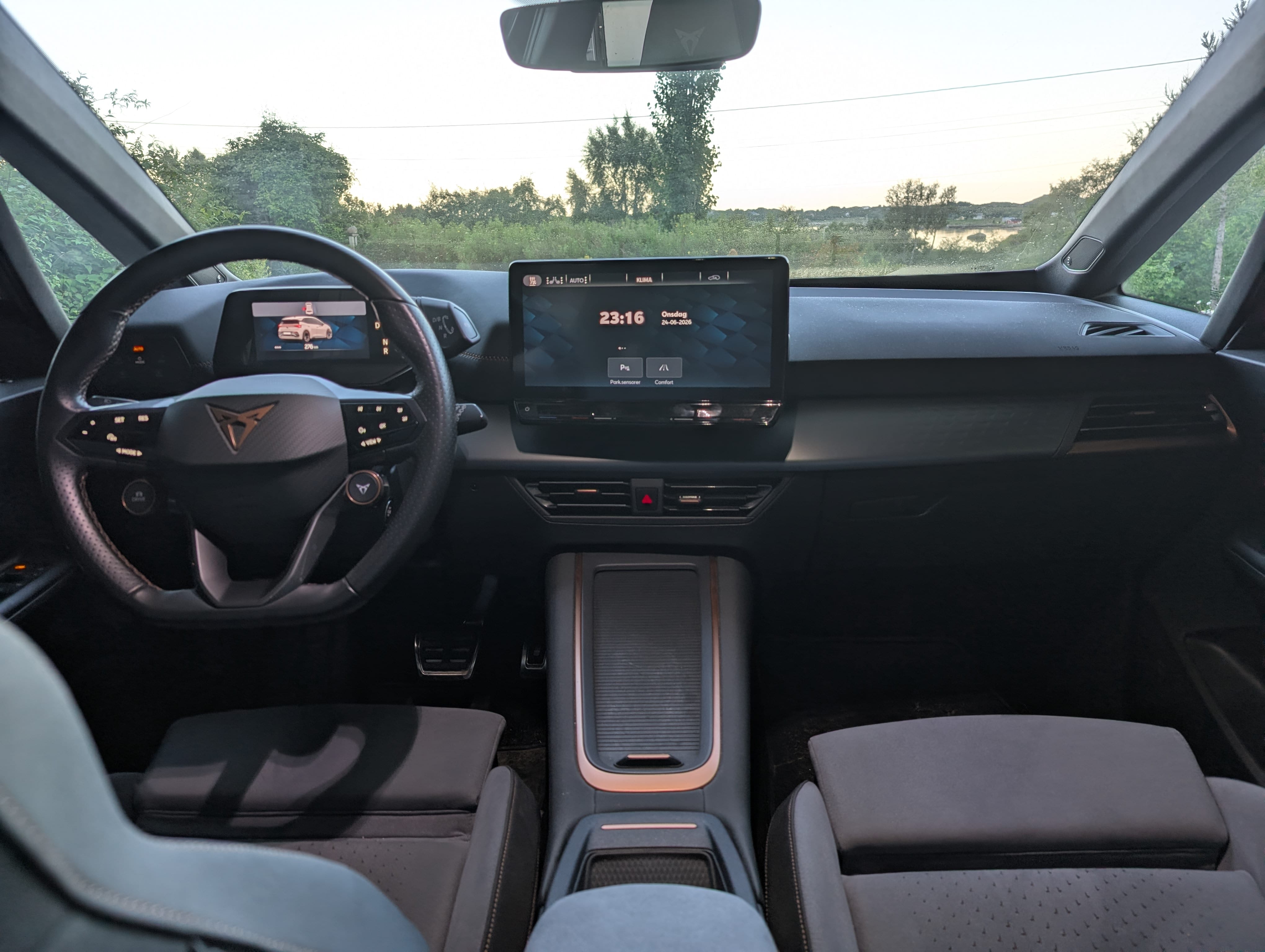 Cupra Born with GPS