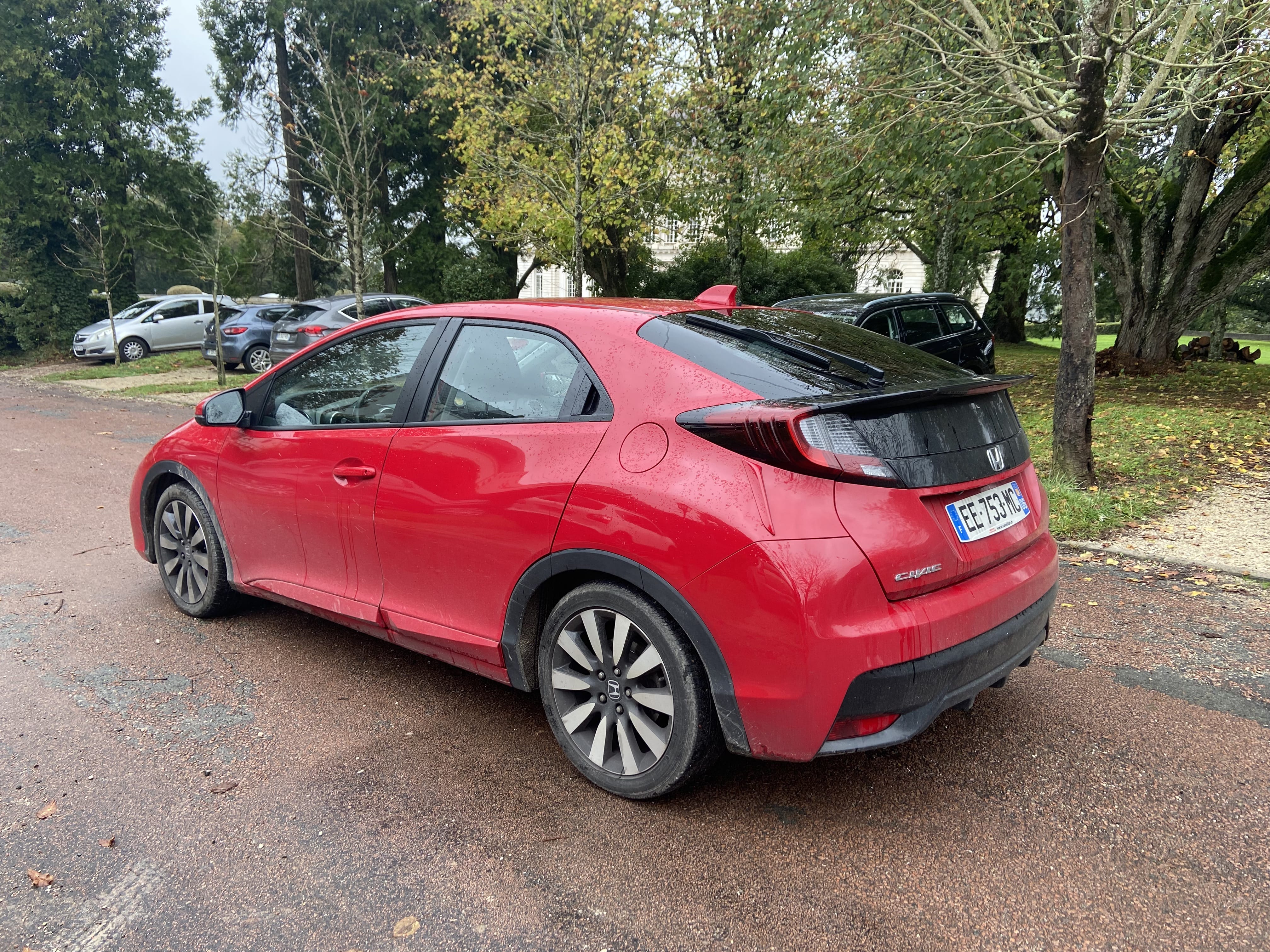 Honda Civic mit Navigationsgerät