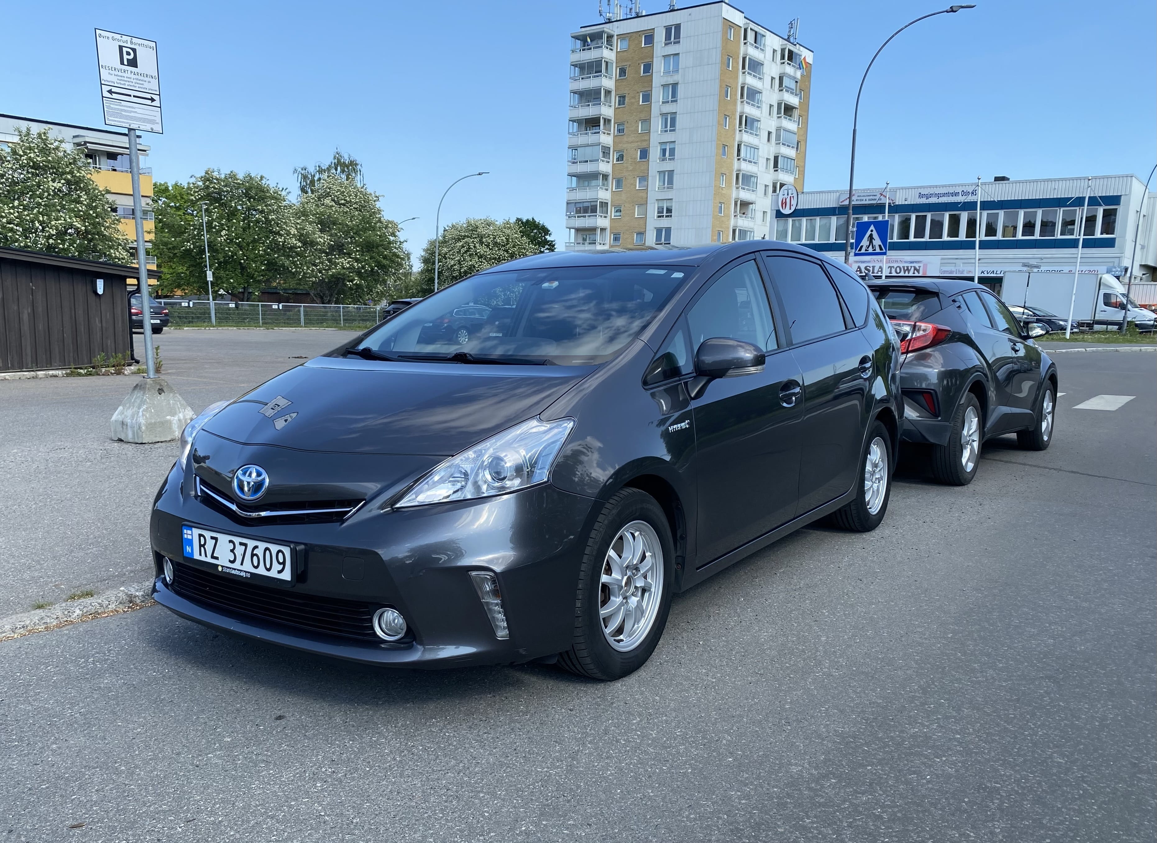 Toyota Prius + 7-Seter, 2014, Blyfri 95 / Elektrisk (hybrid), automatisk, 7 seter