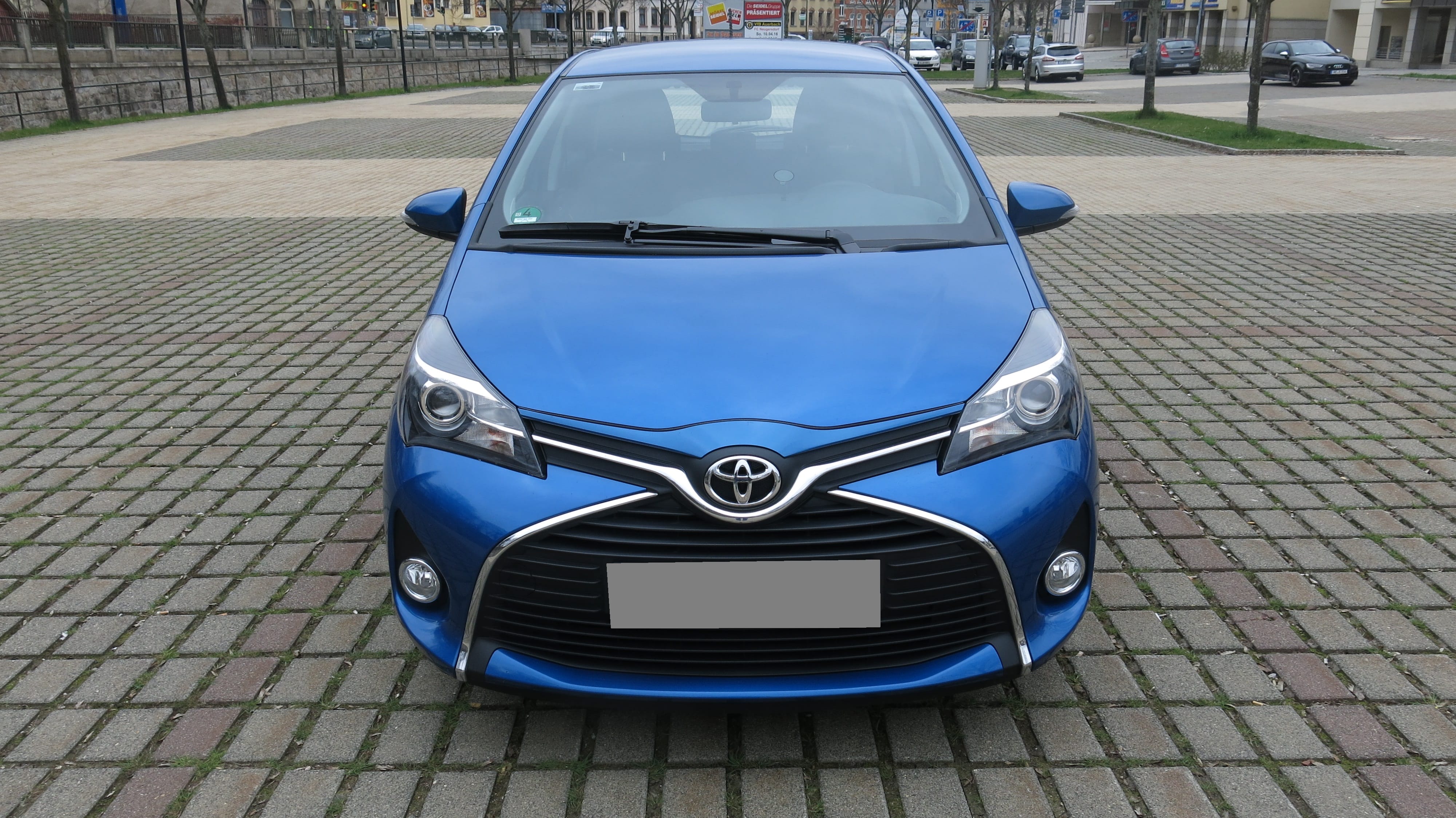 Toyota Yaris mit USB-Ladeanschlüsse