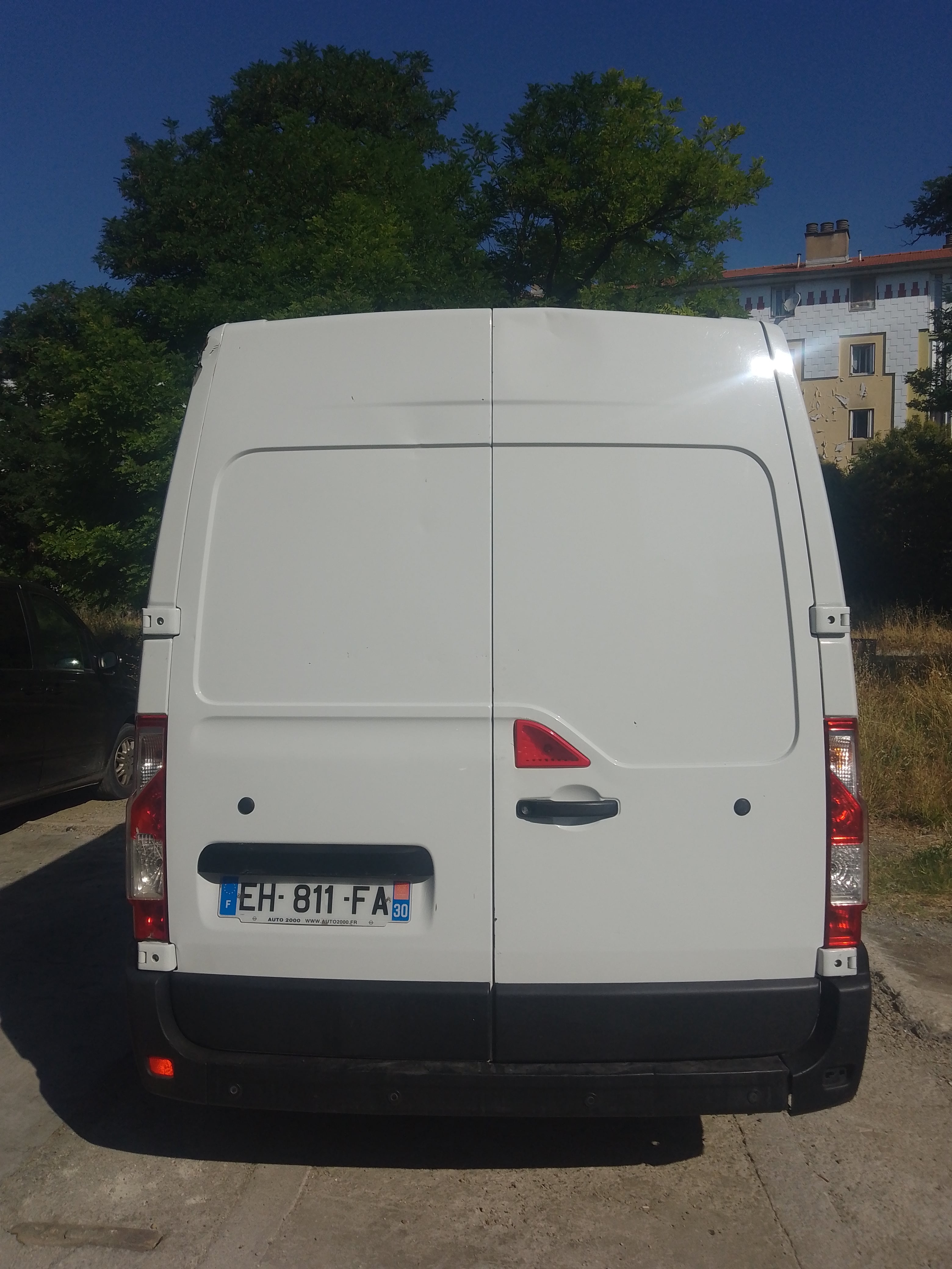 Opel Movano with Backup camera