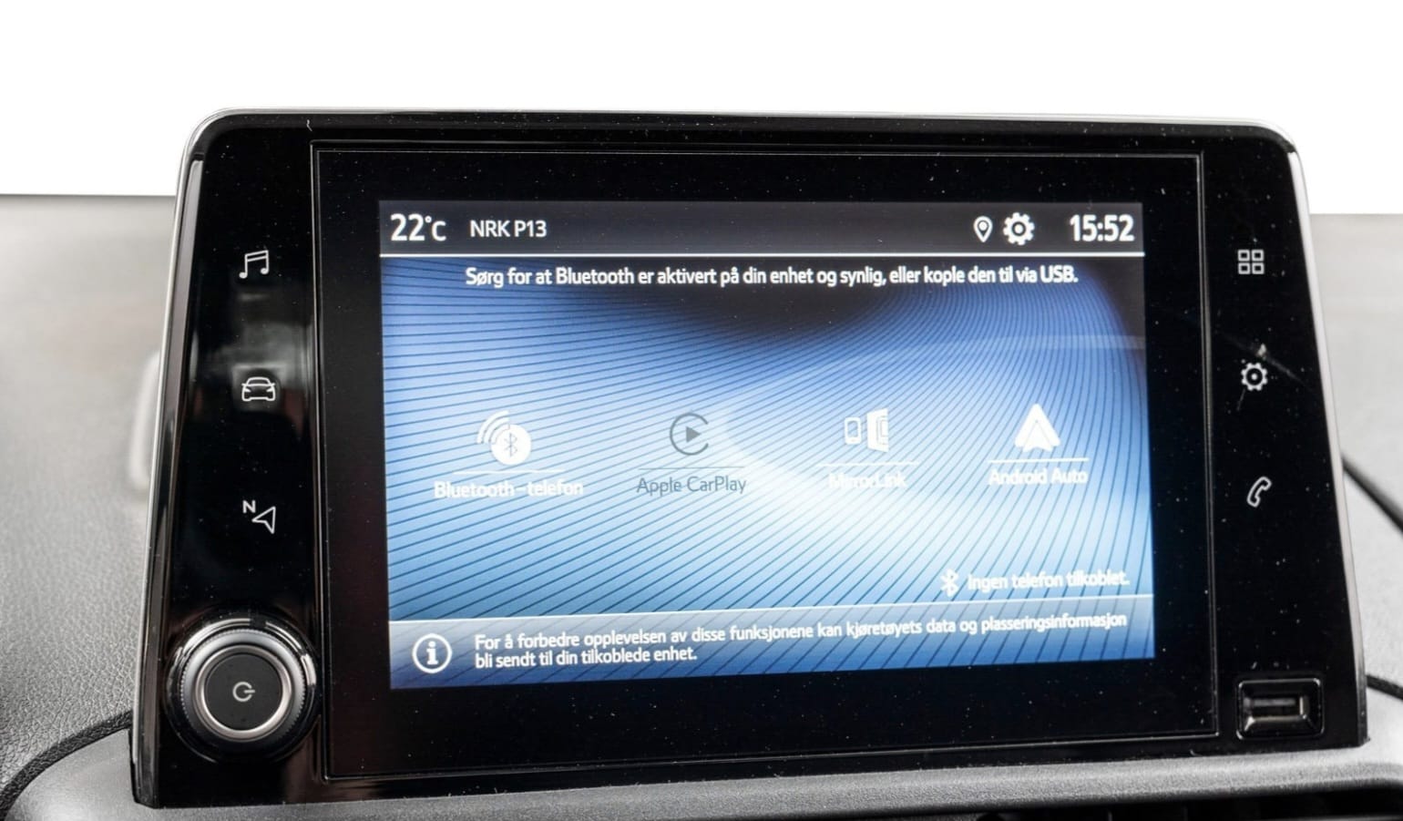 Toyota Proace City with Bluetooth audio