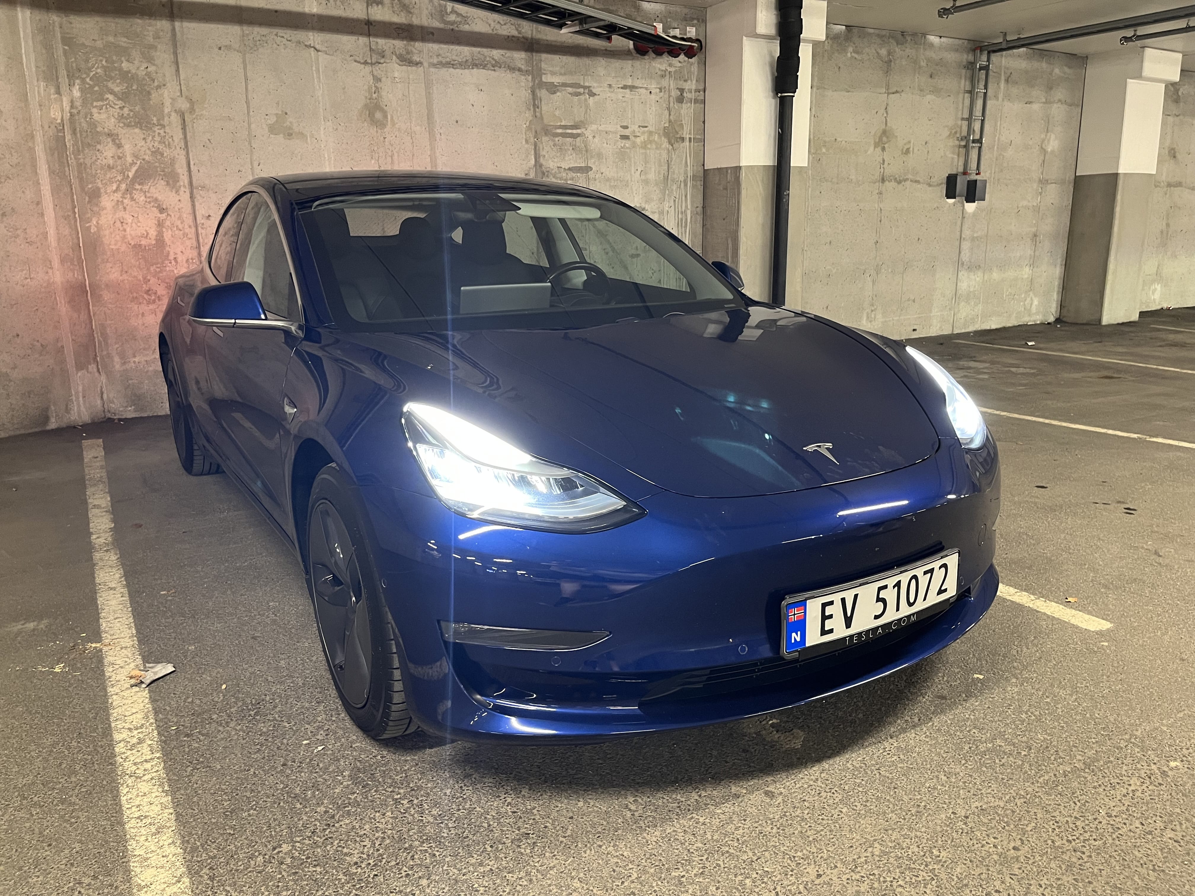 Tesla Model 3 Long Range, 2019, Elektrisk, automatisk