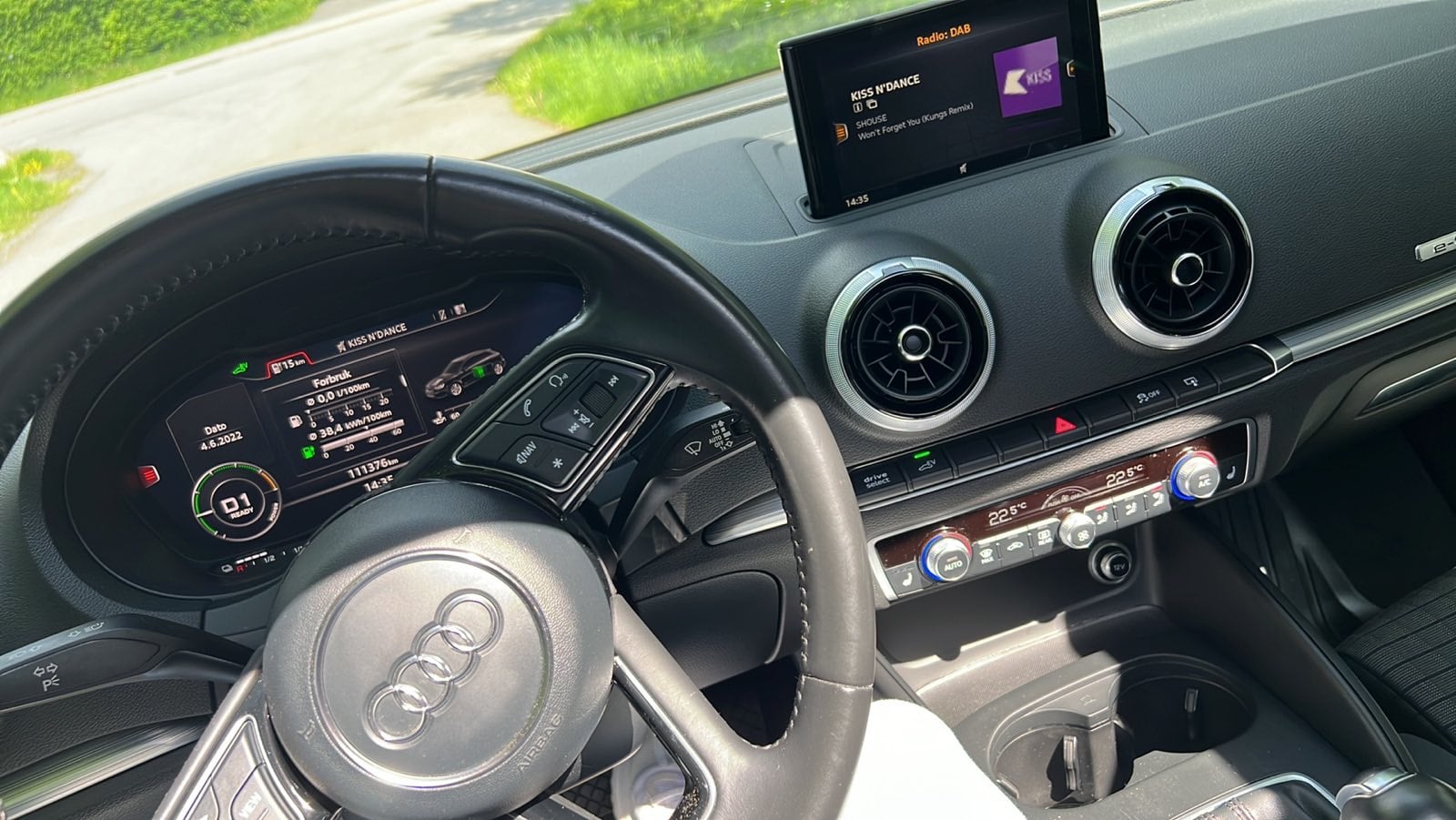 Audi A3 Sportback e-tron med Cruisekontroll