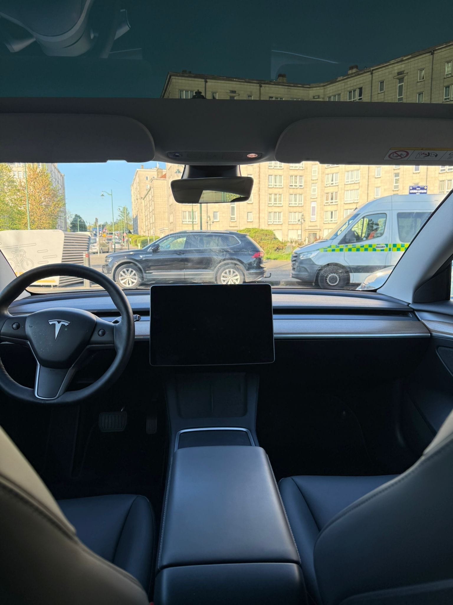Tesla Model 3 with GPS