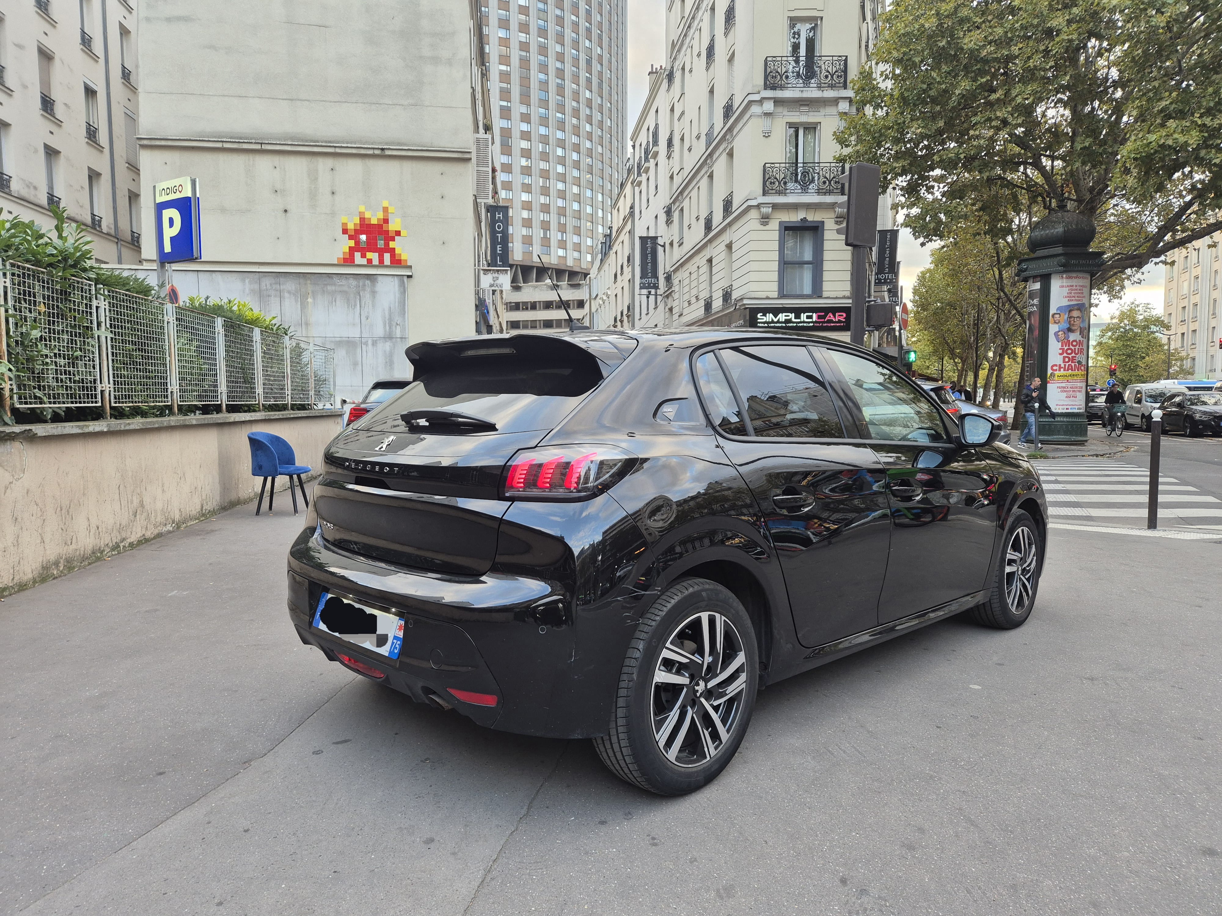 Peugeot 208 avec Caméra de recul