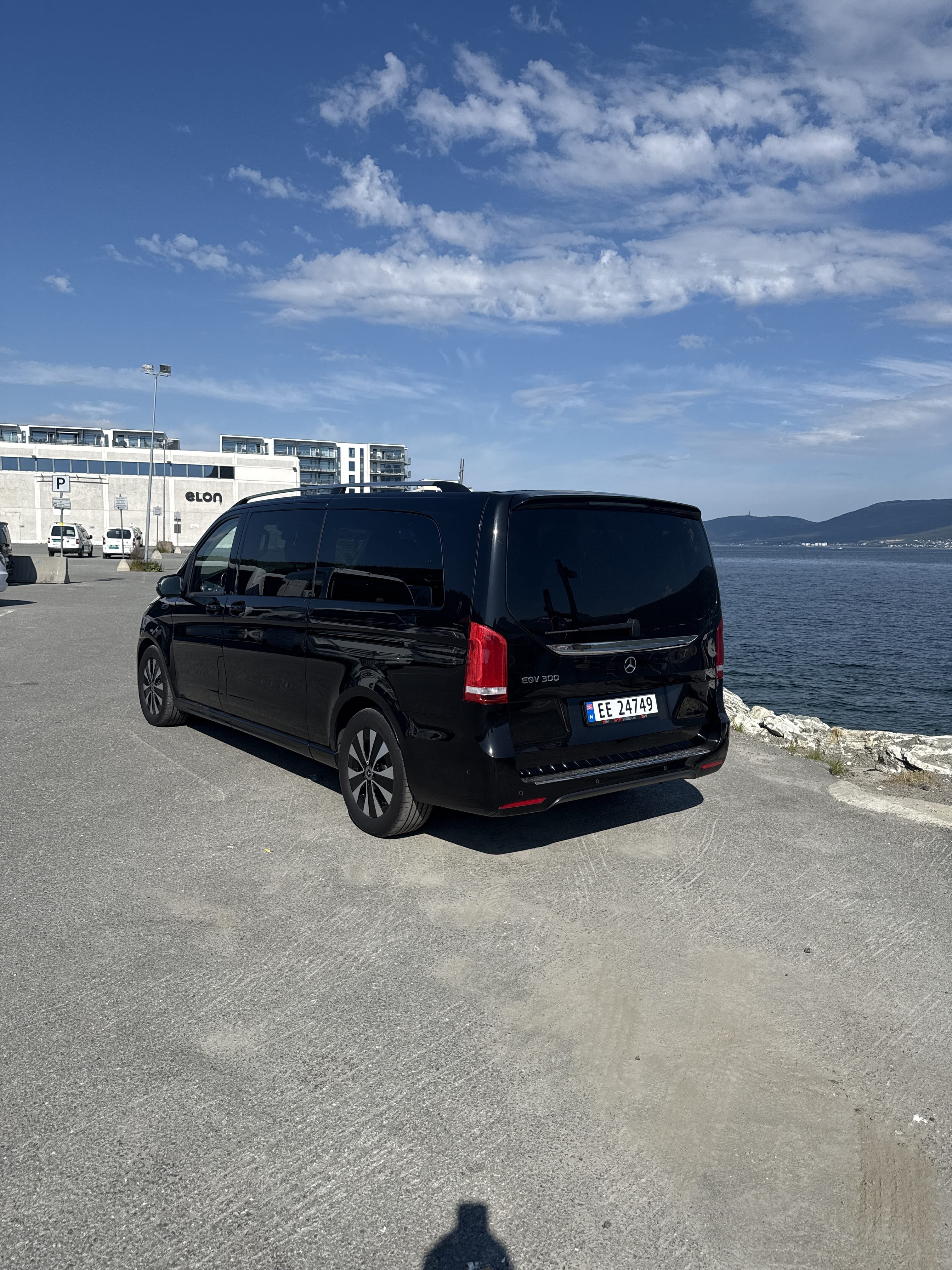 Mercedes-Benz EQV met GPS