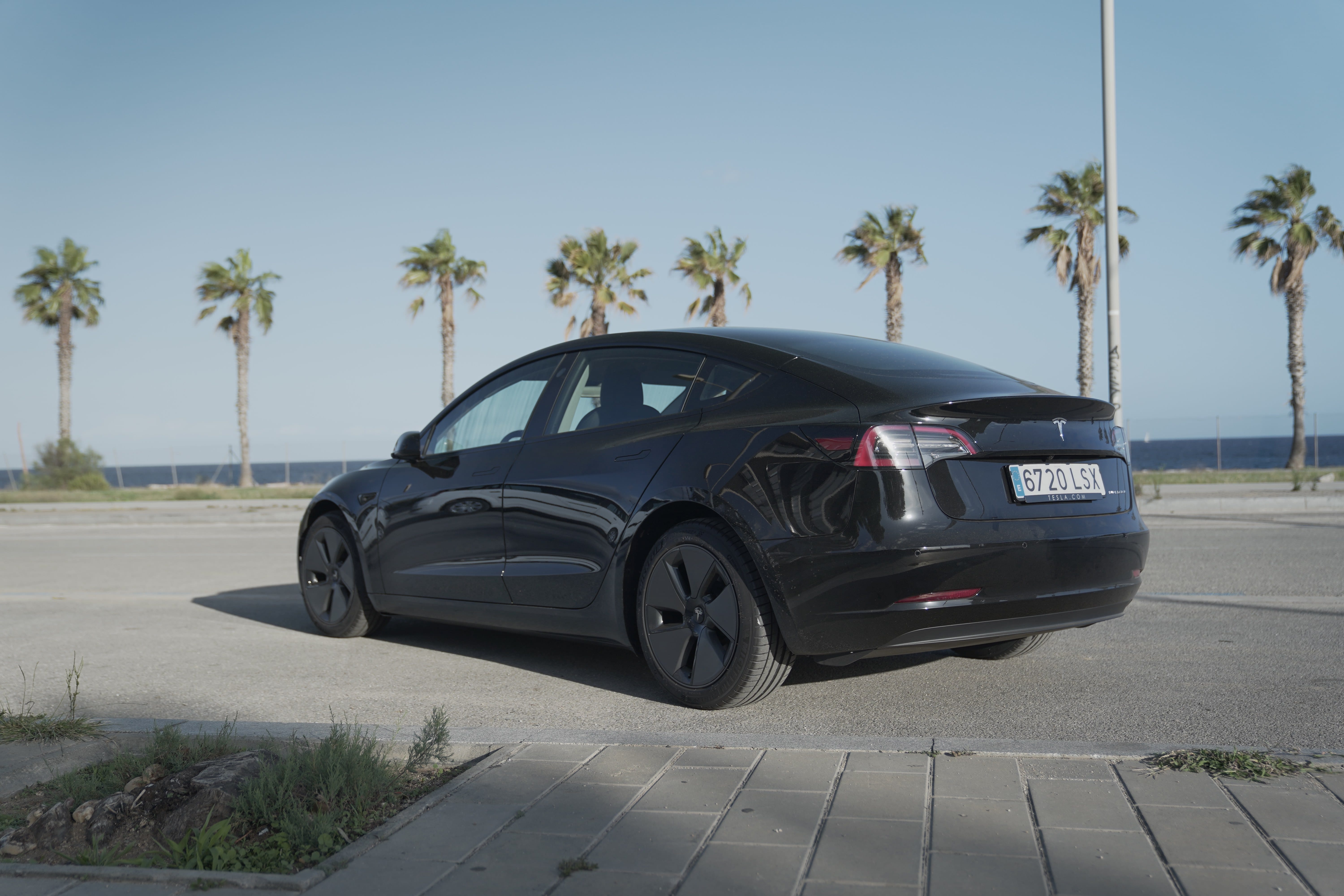 Tesla Model 3 con Aire acondicionado