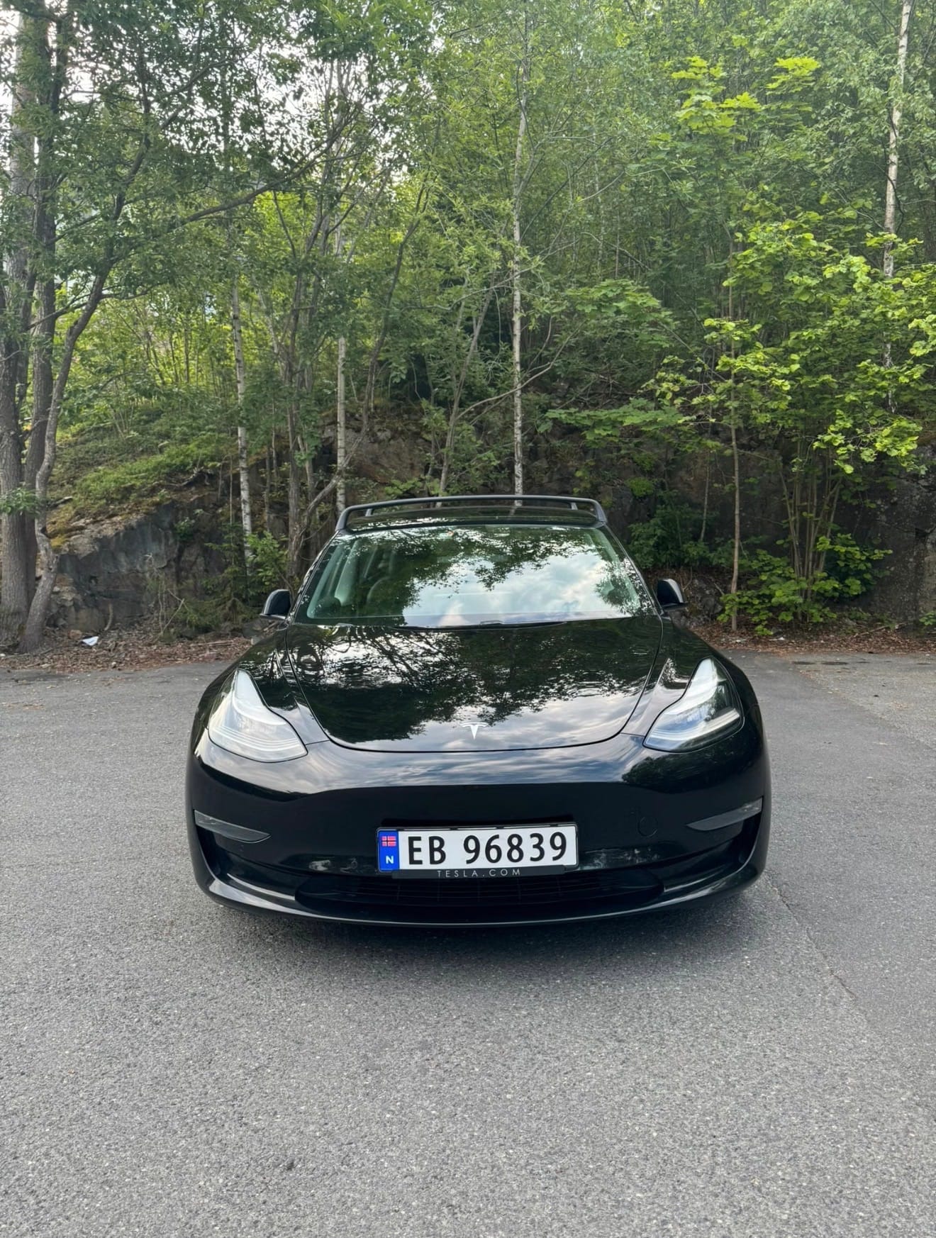 Tesla Model 3 Long Range med Ryggekamera