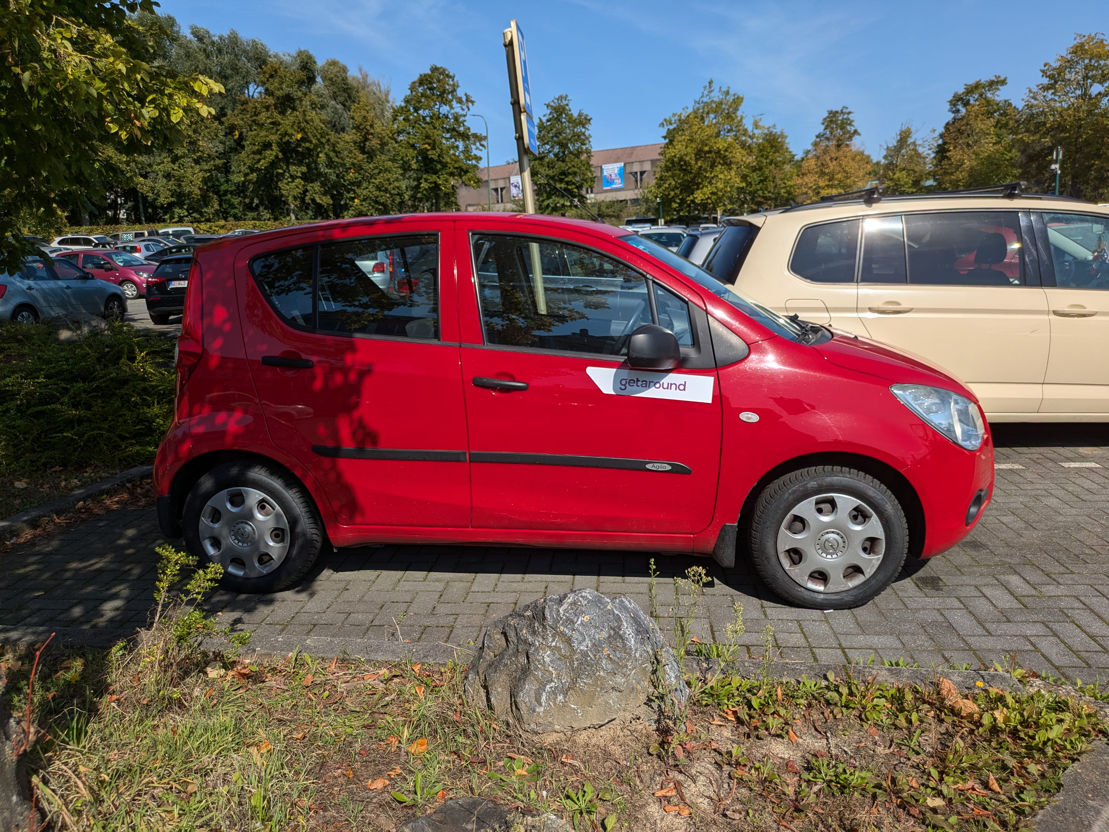 Opel Agila met Achteruitrijcamera