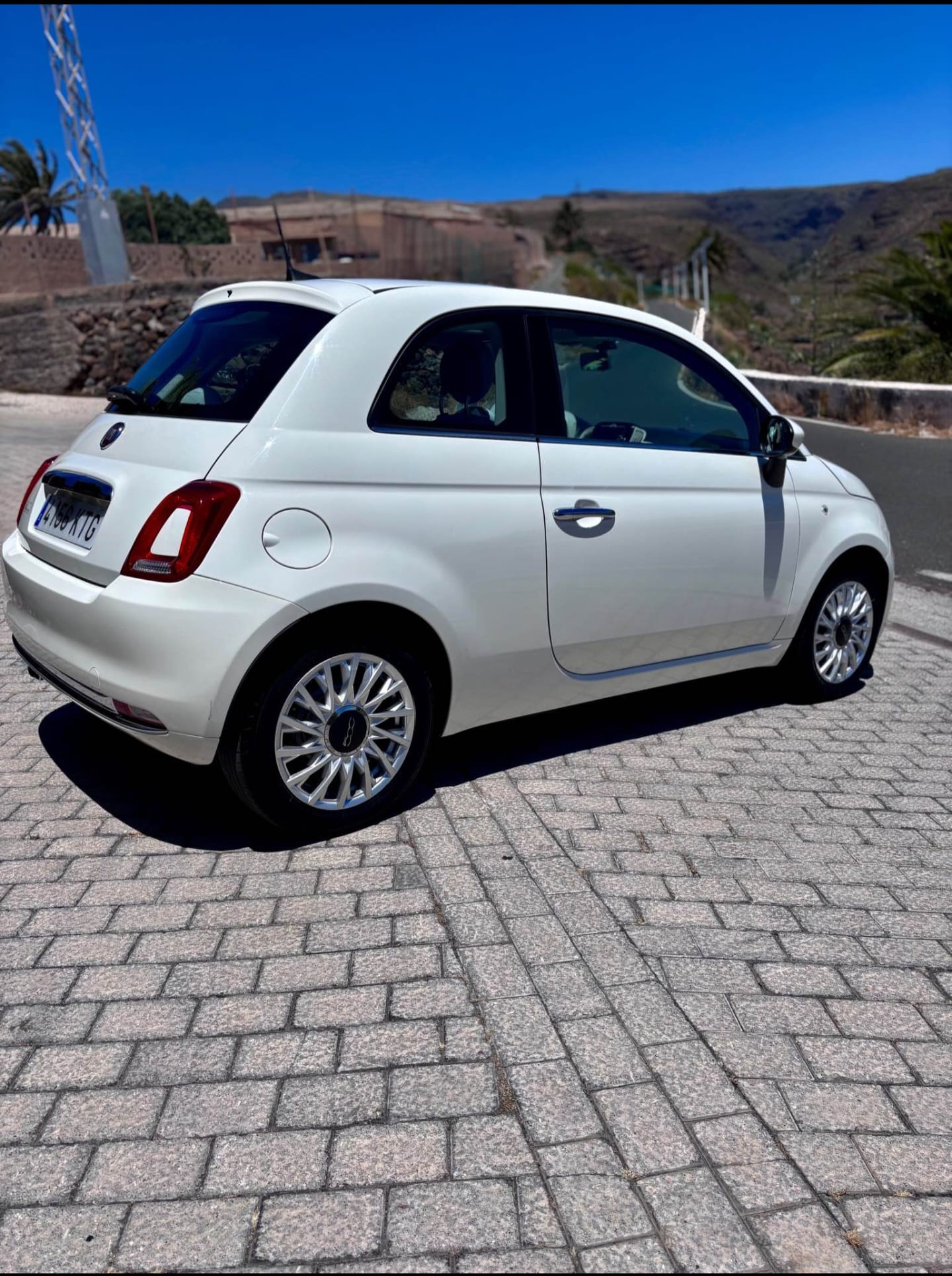 Fiat 500 con GPS