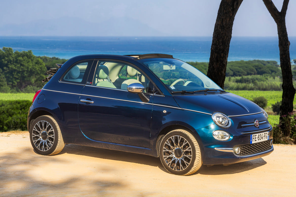 Fiat 500 C avec Climatisation