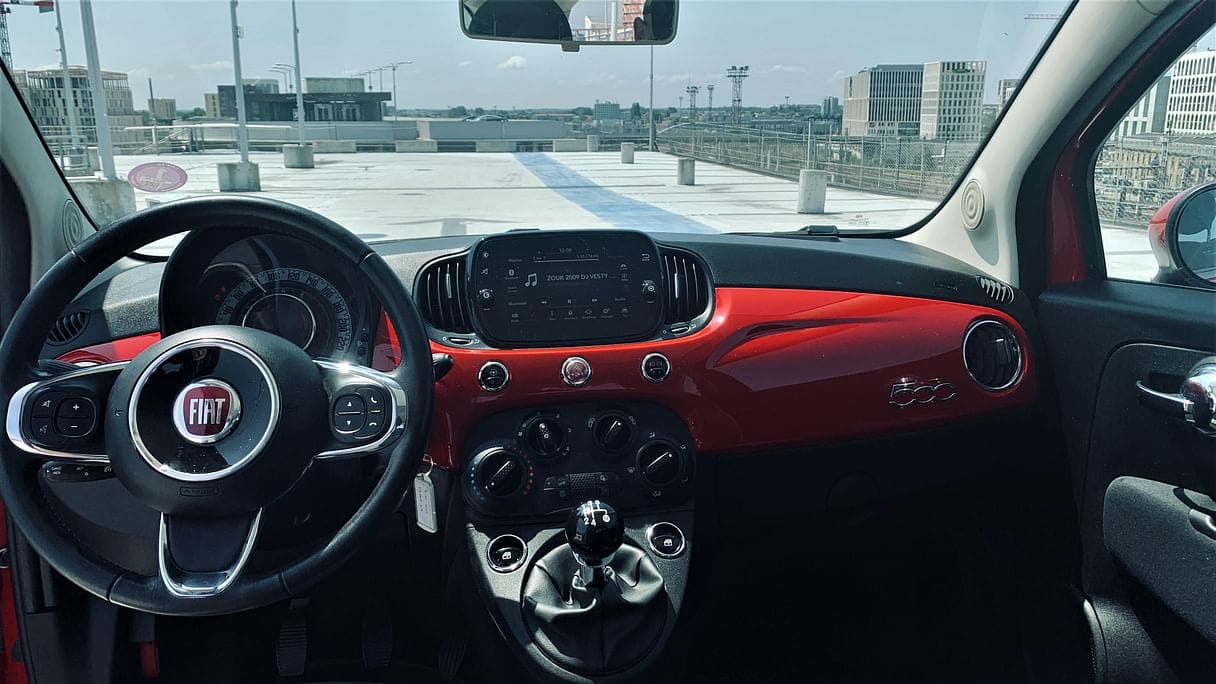 Fiat 500 #542 avec GPS