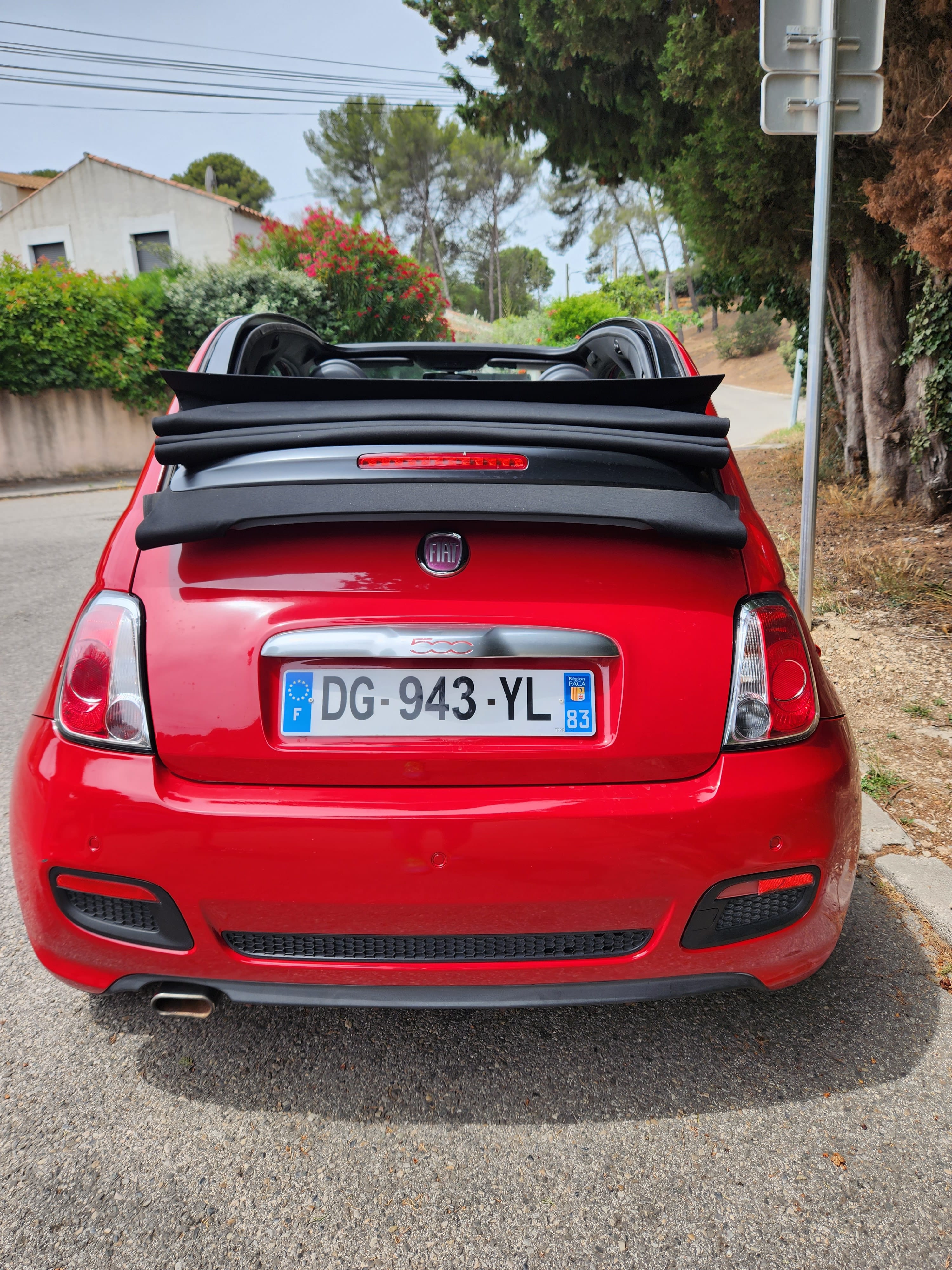 Fiat 500 C Cabriolet Pack Sport avec Entrée audio / iPod