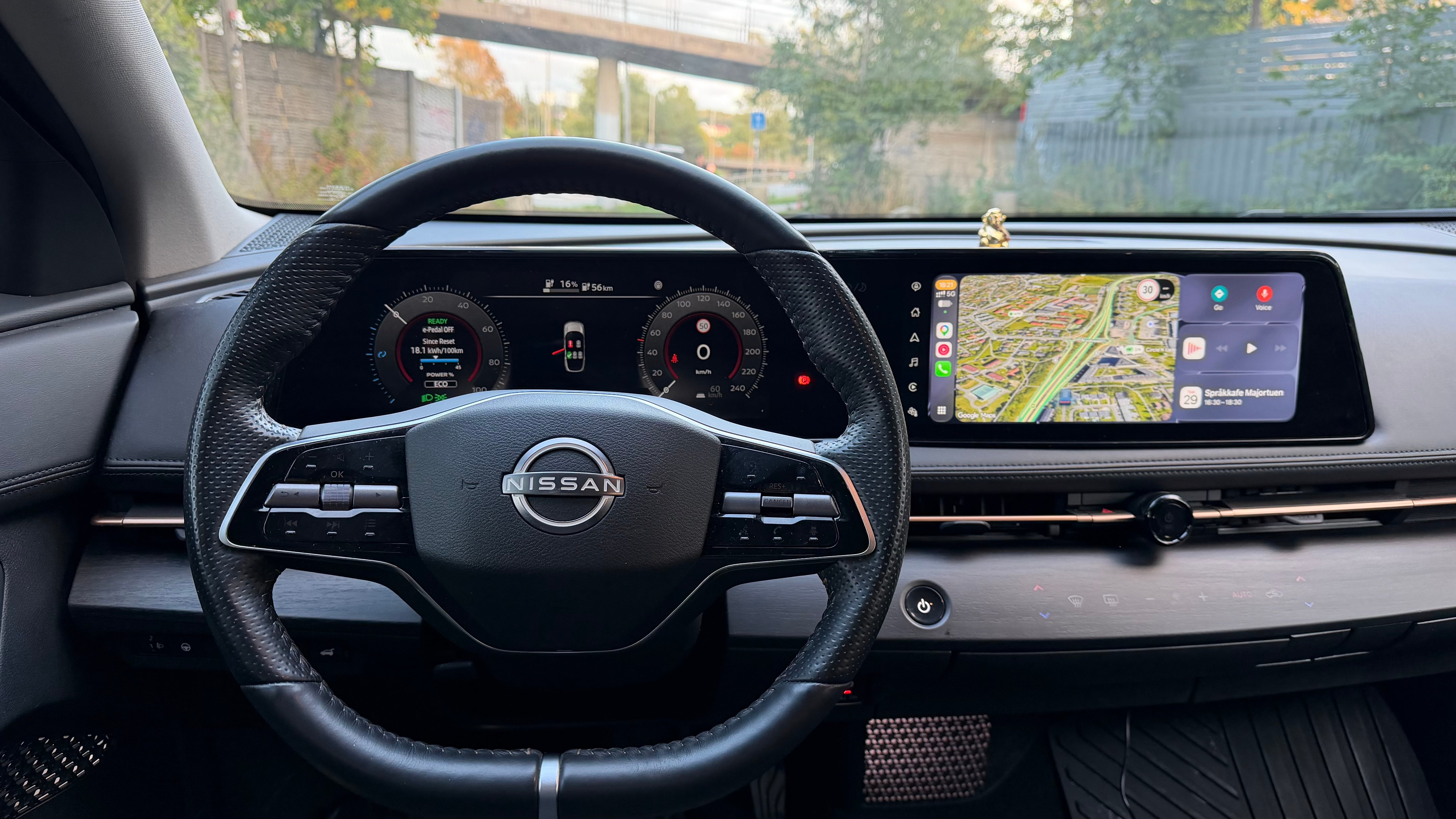 Nissan Ariya med Dashcam